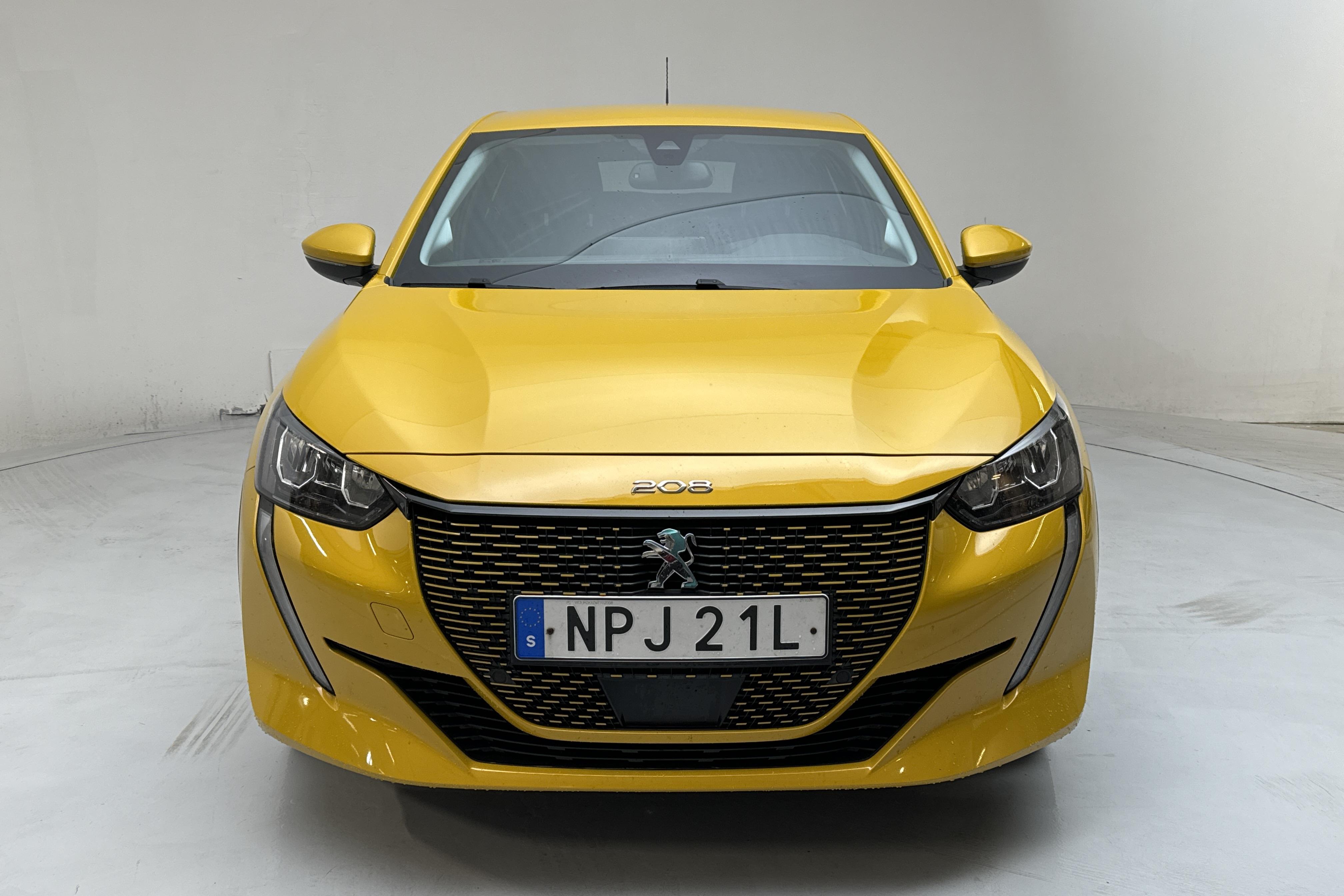 Peugeot e-208 50 kWh 5dr (136hk) - 42 080 km - Automatic - yellow - 2021