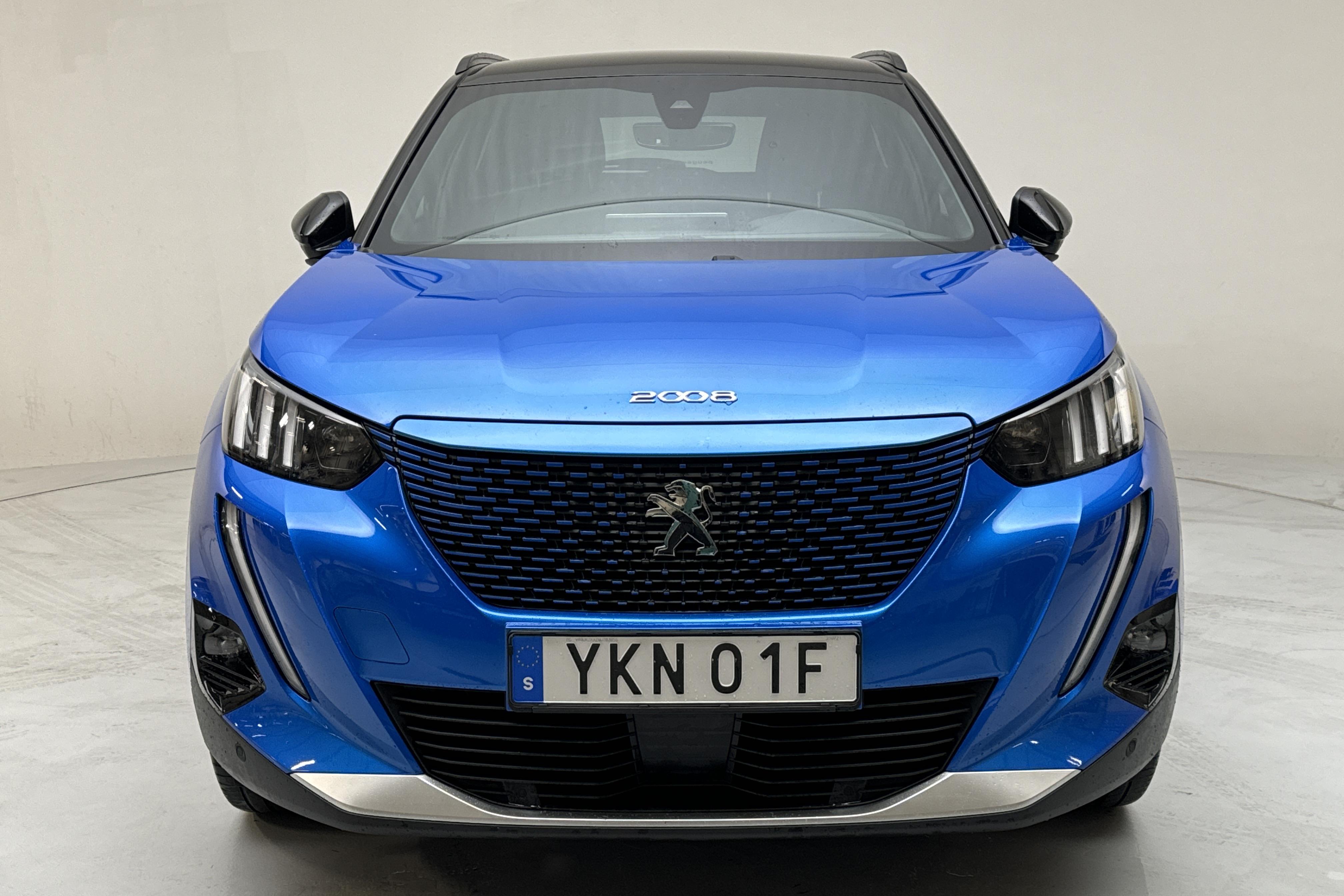 Peugeot e-2008 50 kWh (136hk) - 64 260 km - Automatic - blue - 2021