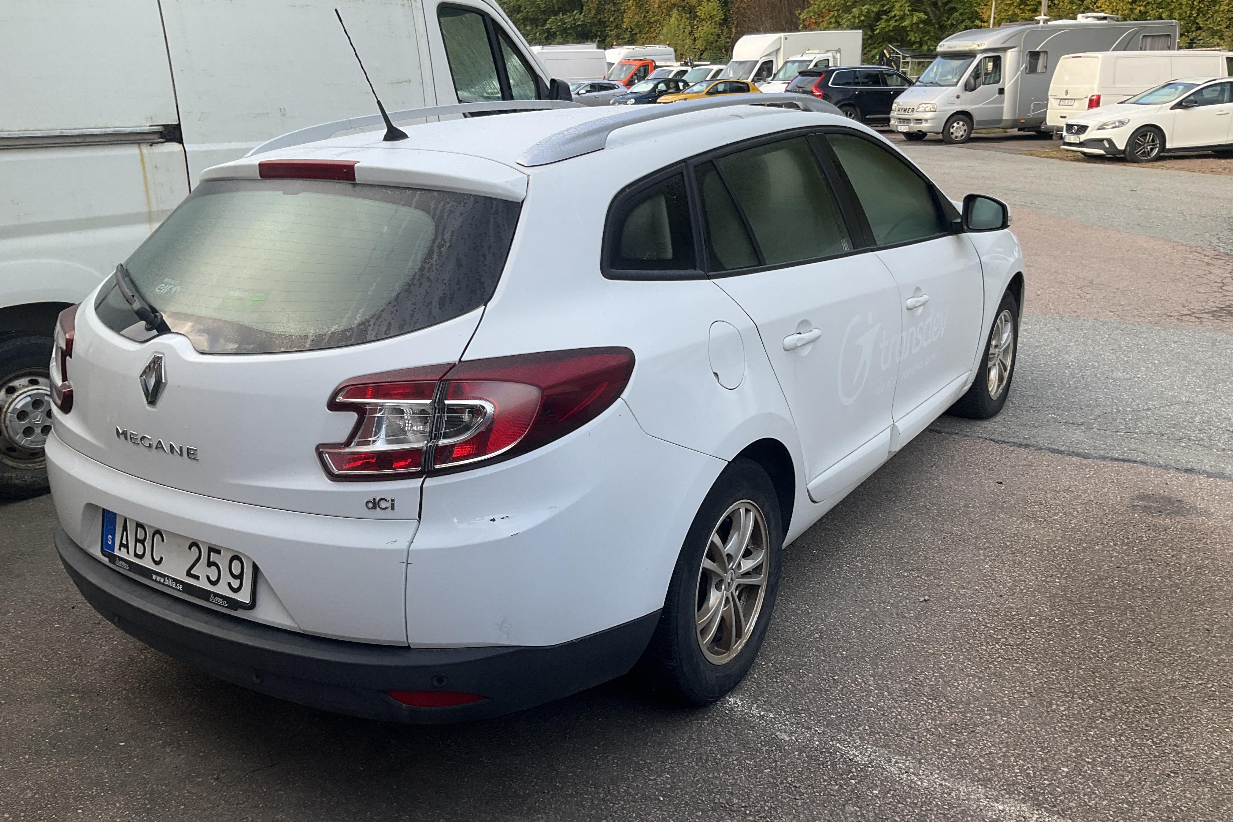 Renault Mégane Phas III 1.5 dCi Sports Tourer (110hk) - 170 330 km - Automatic - white - 2013