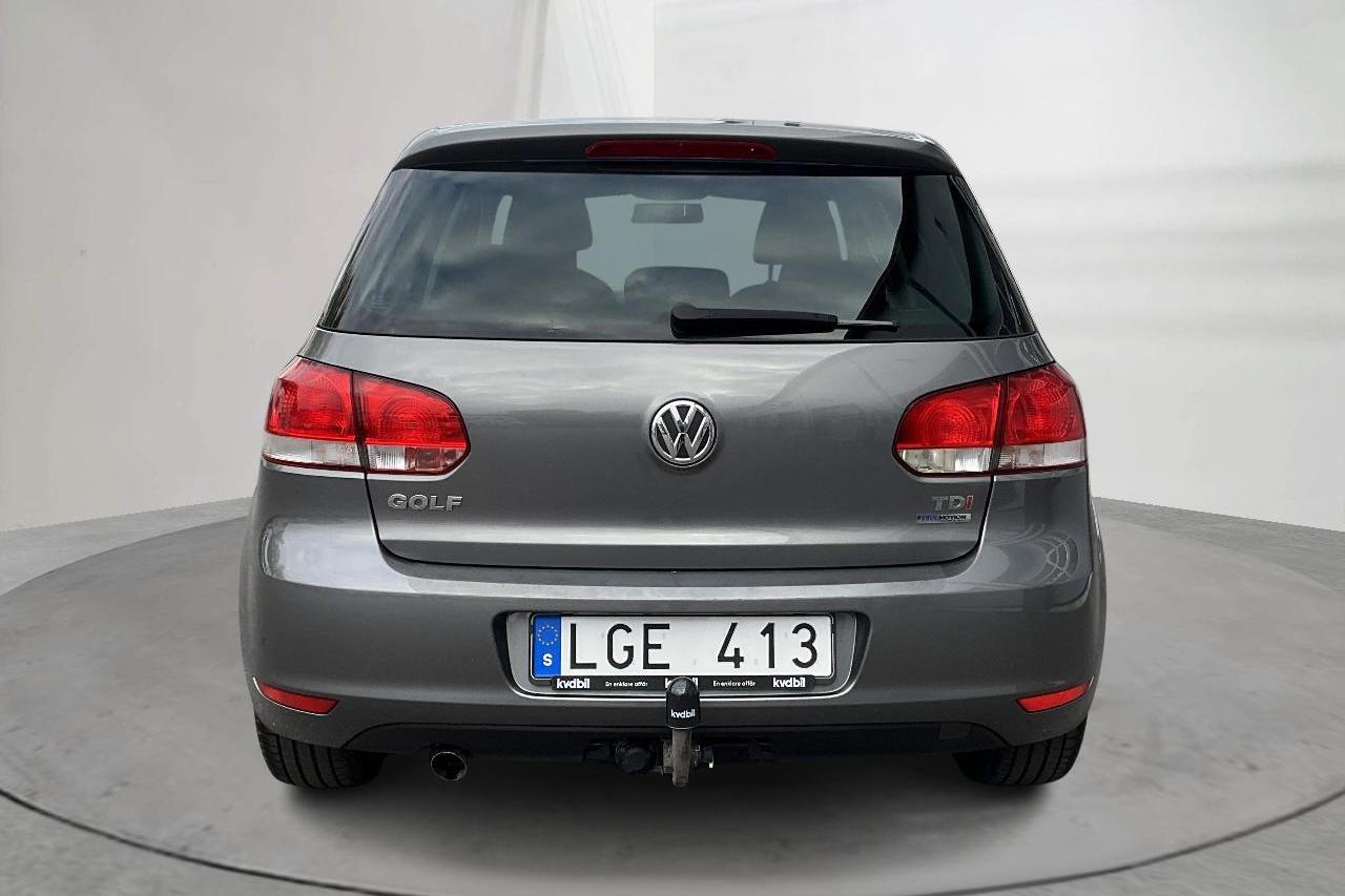 VW Golf VI 1.6 TDI BlueMotion Technology 5dr (105hk) - 137 770 km - Manualna - szary - 2011