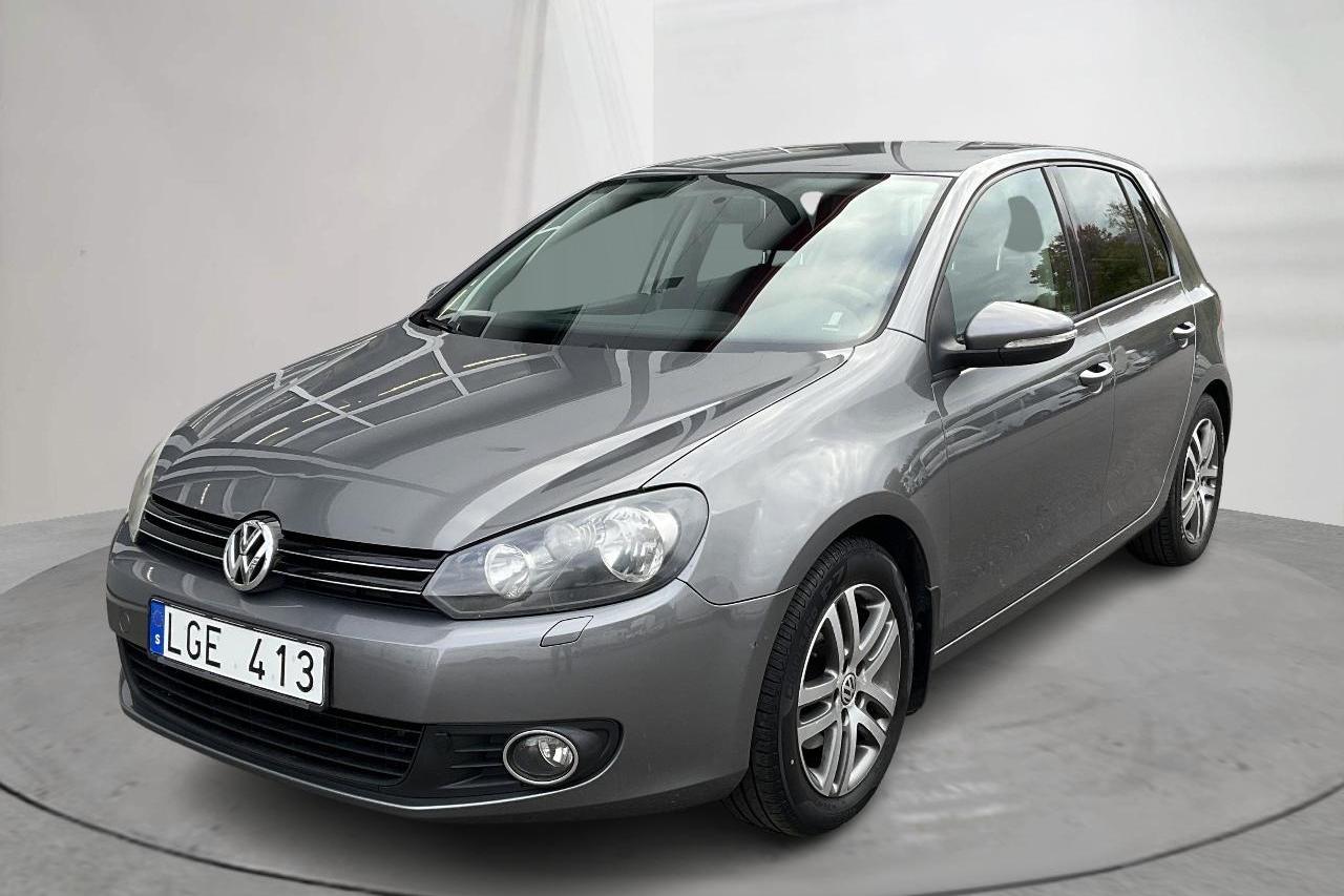 VW Golf VI 1.6 TDI BlueMotion Technology 5dr (105hk) - 137 770 km - Manuaalinen - harmaa - 2011