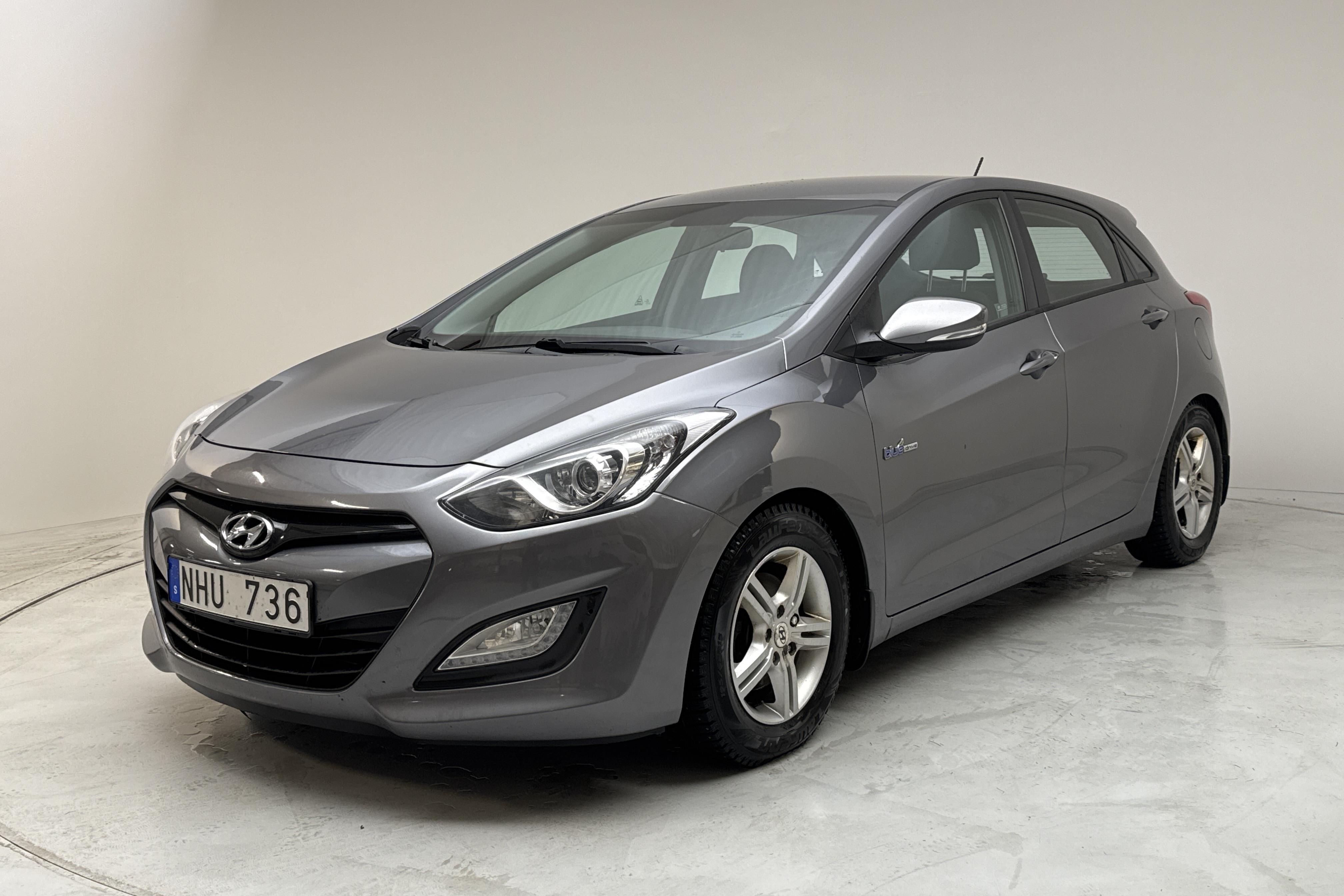 Hyundai i30 1.6 CRDi 5dr (110hk) - 183 850 km - Manuaalinen - harmaa - 2014