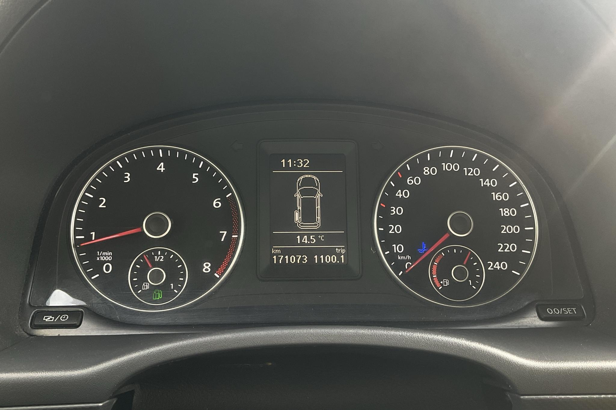 VW Caddy 2.0 Ecofuel Skåp (109hk) - 171 070 km - Manualna - biały - 2015