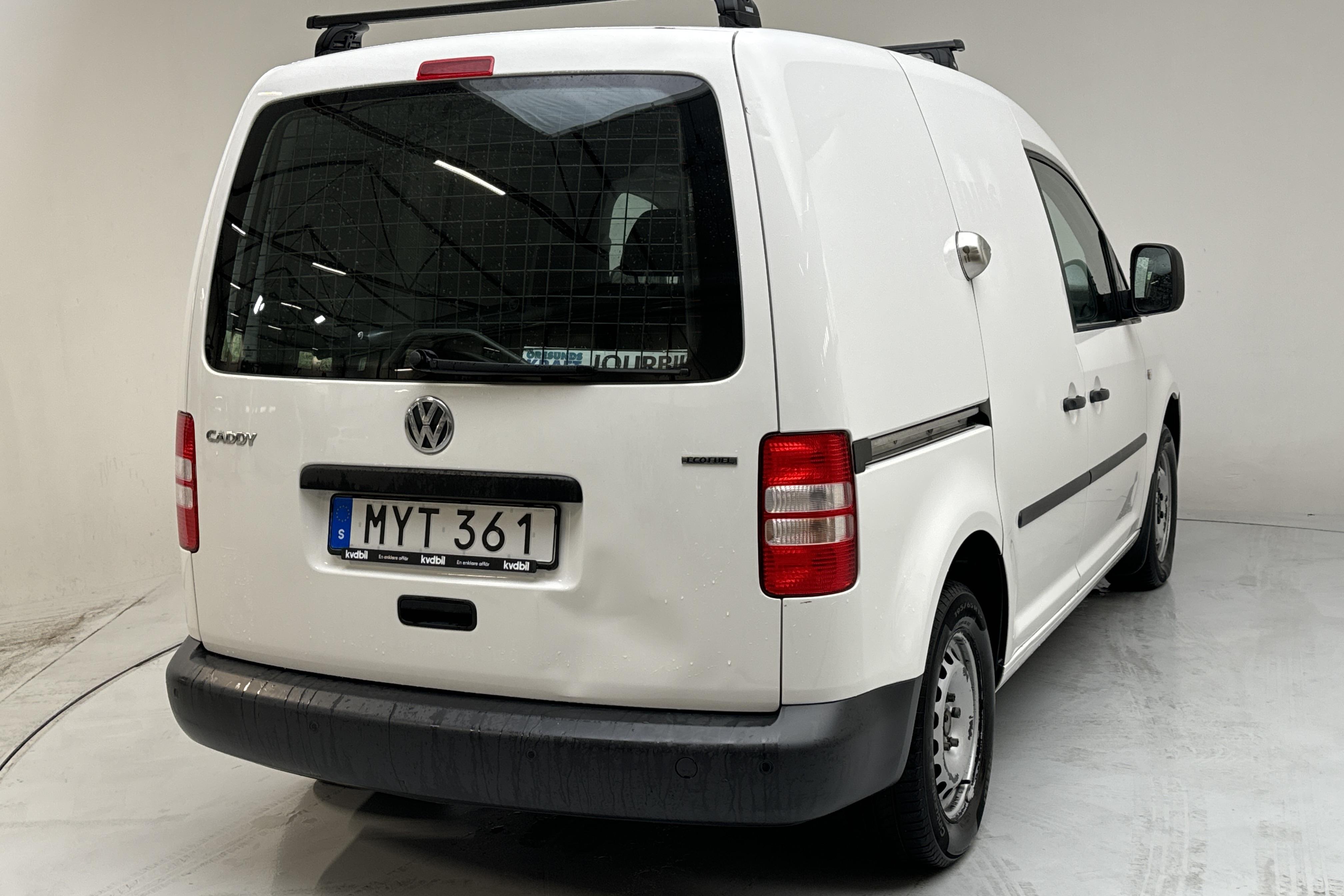 VW Caddy 2.0 Ecofuel Skåp (109hk) - 171 070 km - Käsitsi - valge - 2015