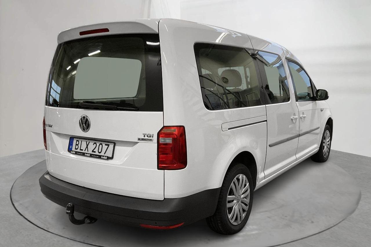 VW Caddy Life Maxi 1.4 TGI (110hk) - 120 250 km - Automatic - white - 2017