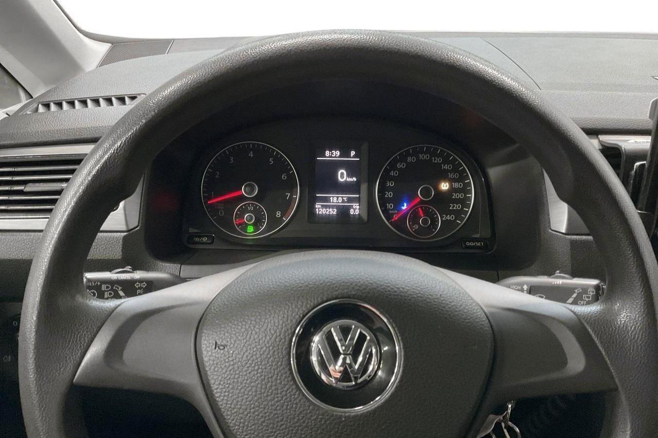 VW Caddy Life Maxi 1.4 TGI (110hk) - 120 250 km - Automatyczna - biały - 2017