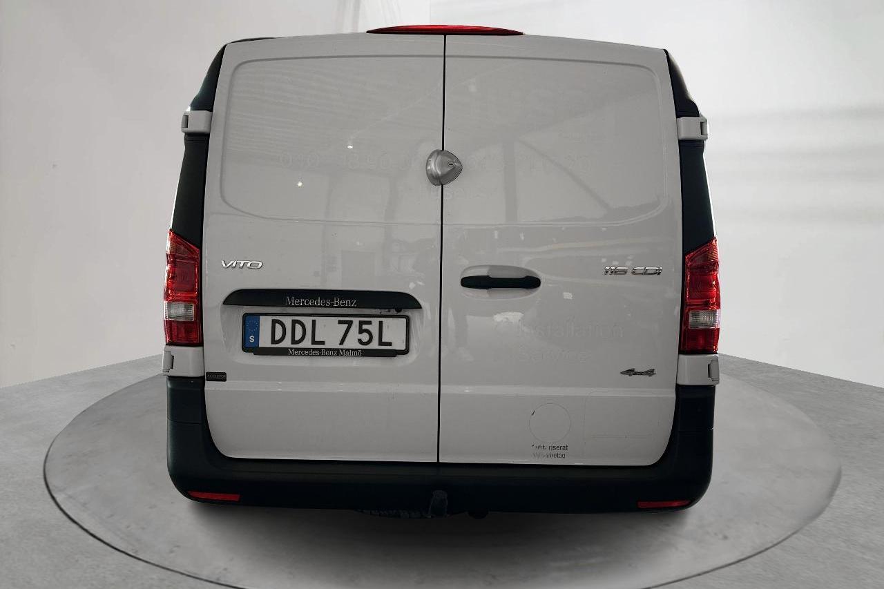 Mercedes Vito 116 CDI 4MATIC W640 (163hk) - 51 500 km - Automatyczna - biały - 2021