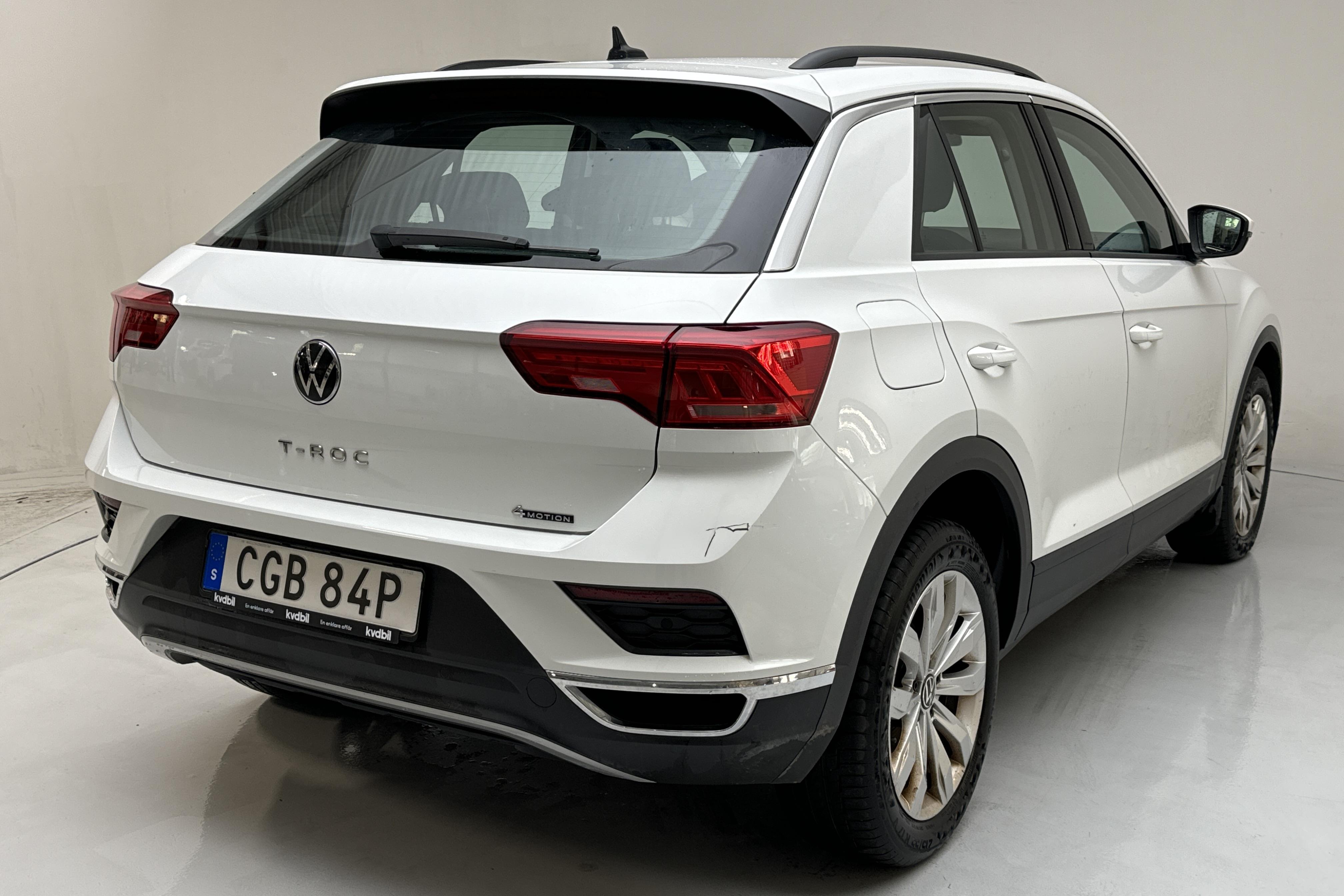 VW T-Roc 2.0 TDI 4MOTION (150hk) - 121 610 km - Automatyczna - biały - 2022