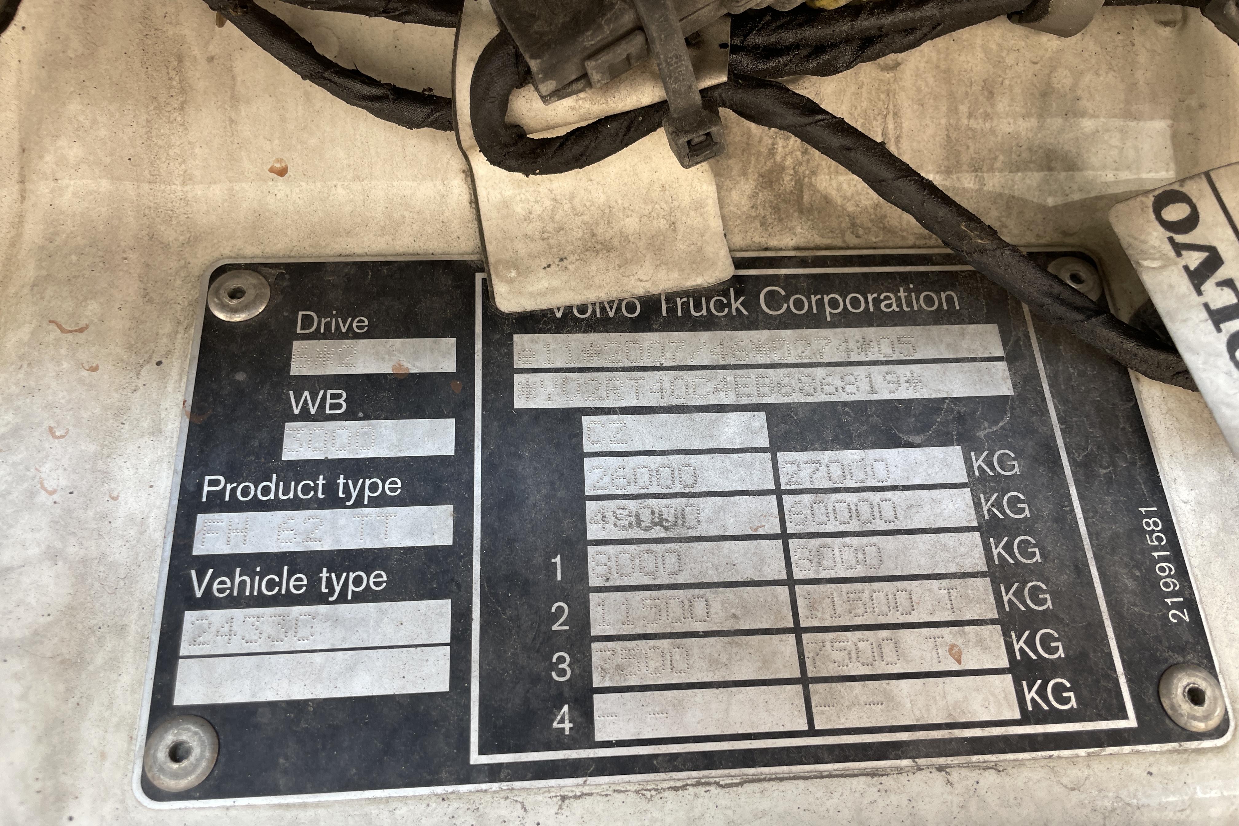 Volvo FH 500 - 1 046 048 km - Automat - vit - 2014