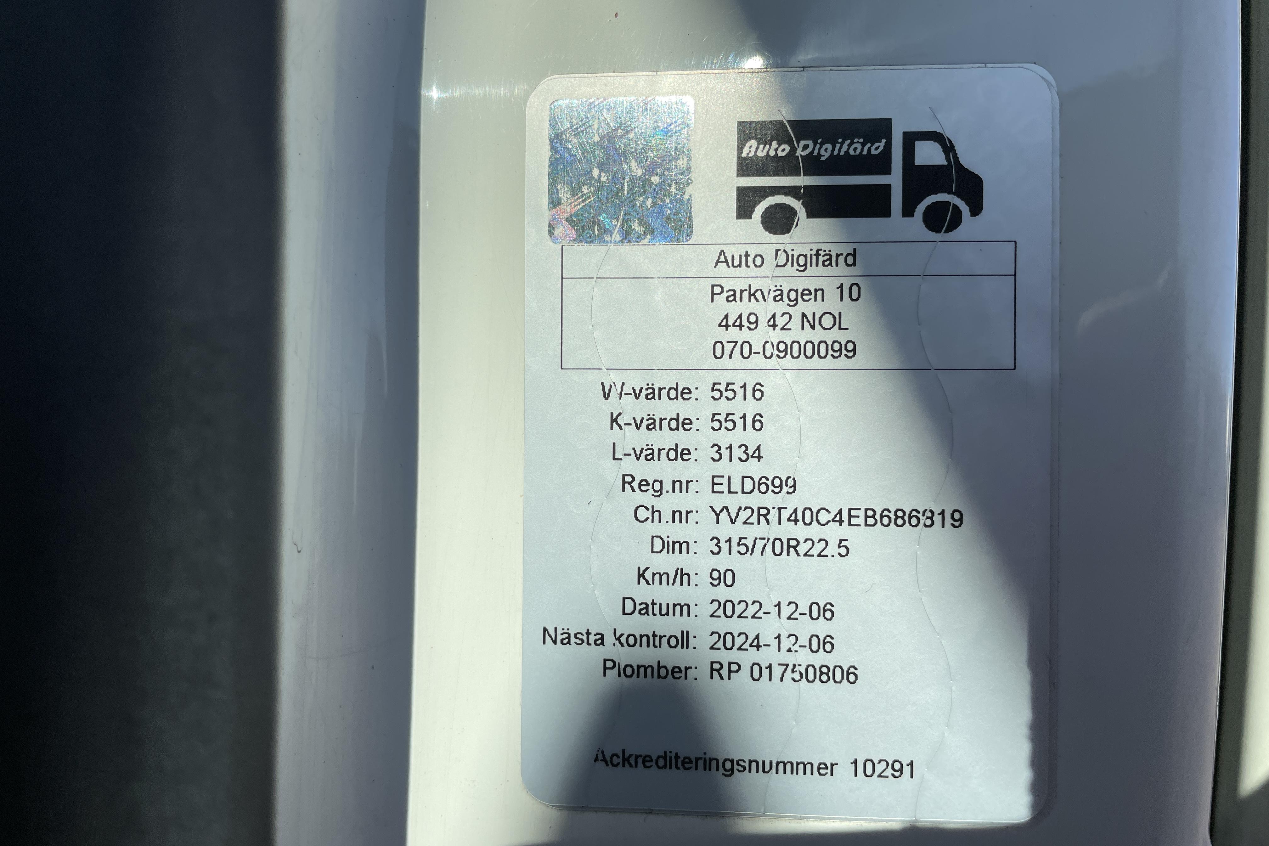 Volvo FH 500 - 1 046 048 km - Automat - vit - 2014