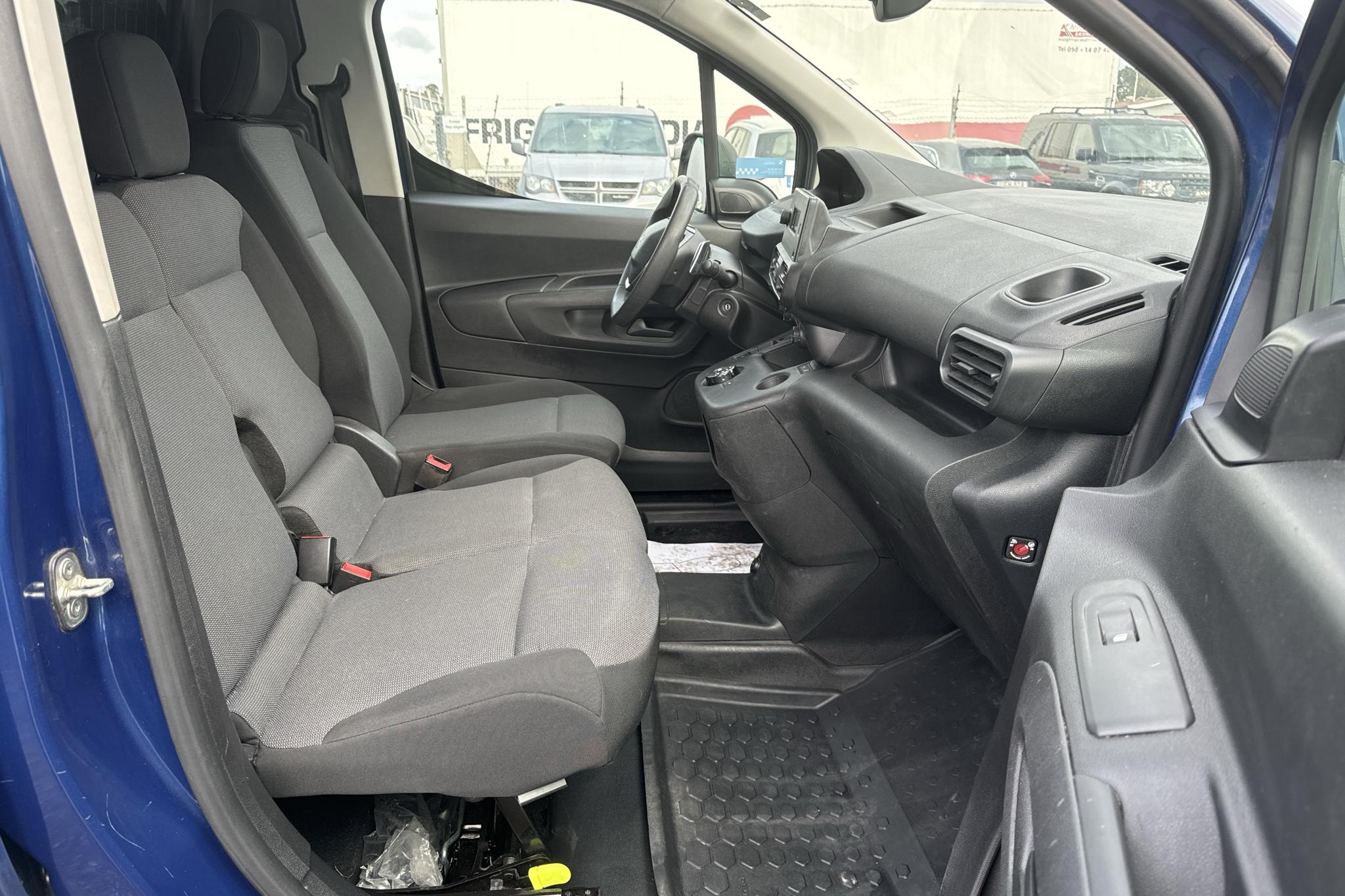 Peugeot Partner 1.5 HDI Skåp (130hk) - 96 850 km - Automaattinen - sininen - 2019