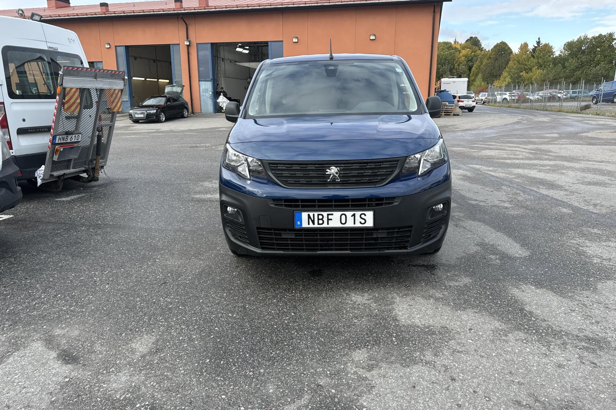 Peugeot Partner 1.5 HDI Skåp (130hk) - 96 850 km - Automatic - blue - 2019