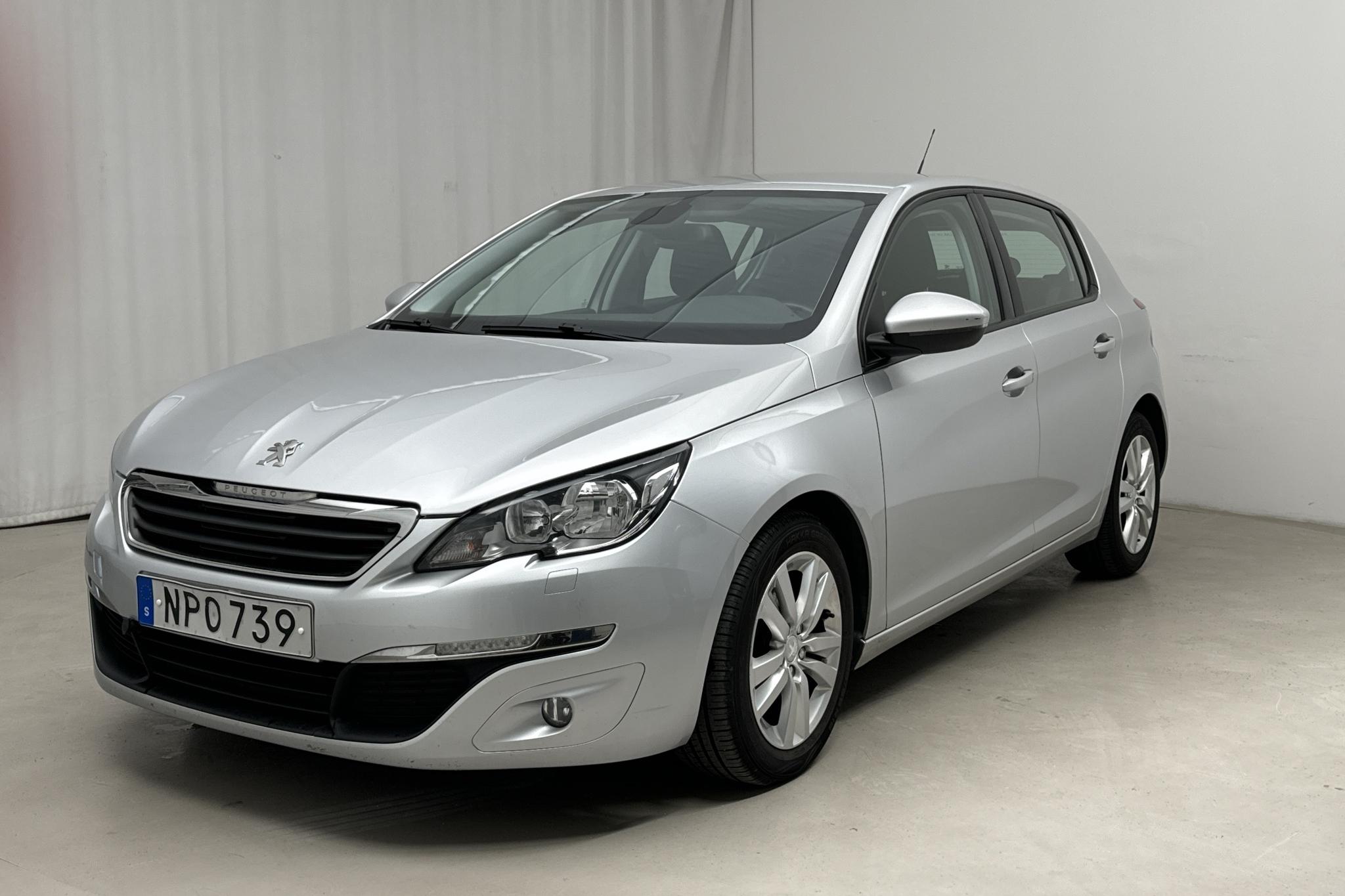 Peugeot 308 PureTech 5dr (130hk) - 74 930 km - Automaattinen - hopea - 2014