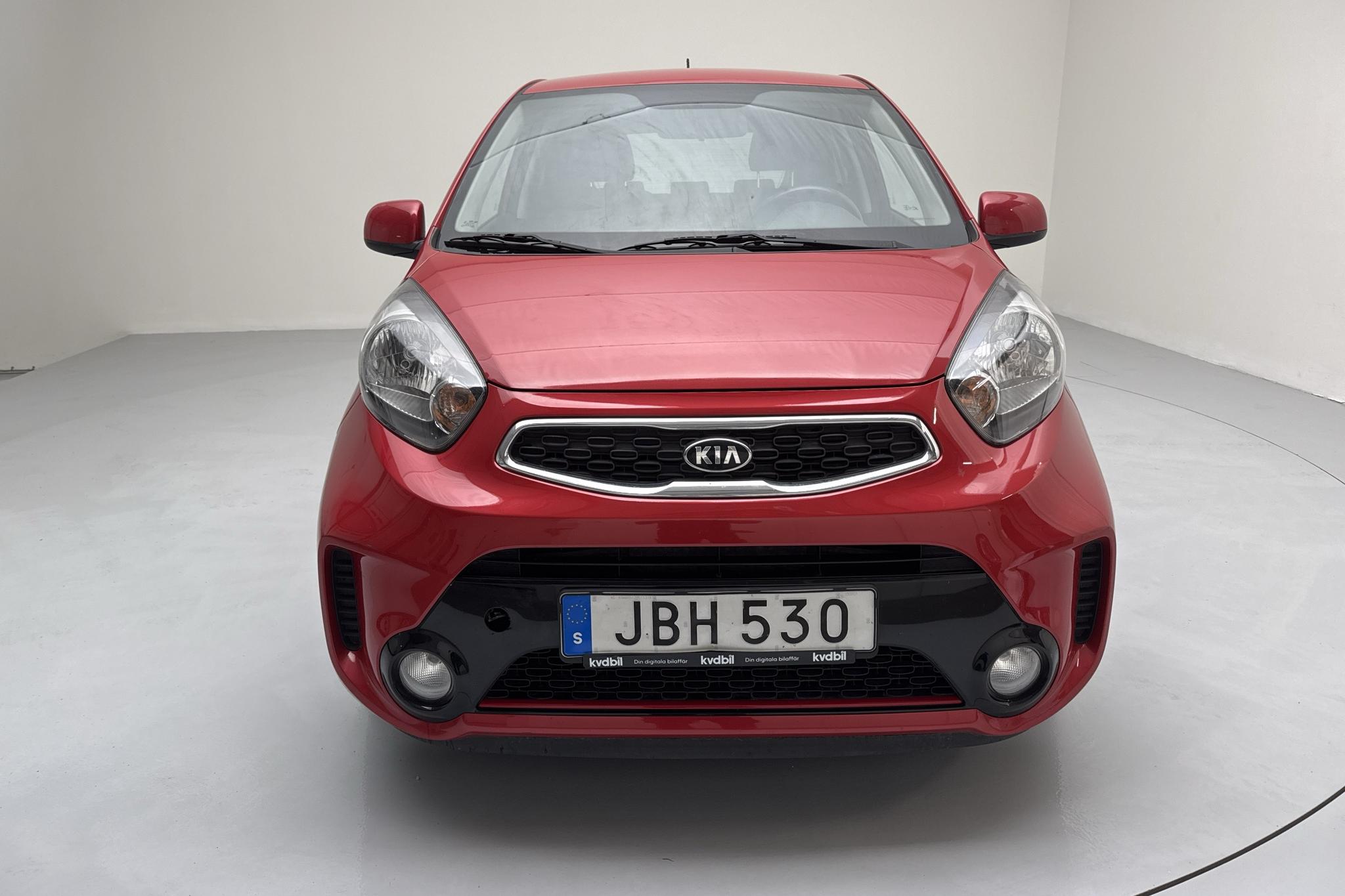 KIA Picanto 1.2 5dr (85hk) - 35 450 km - Automatic - red - 2016