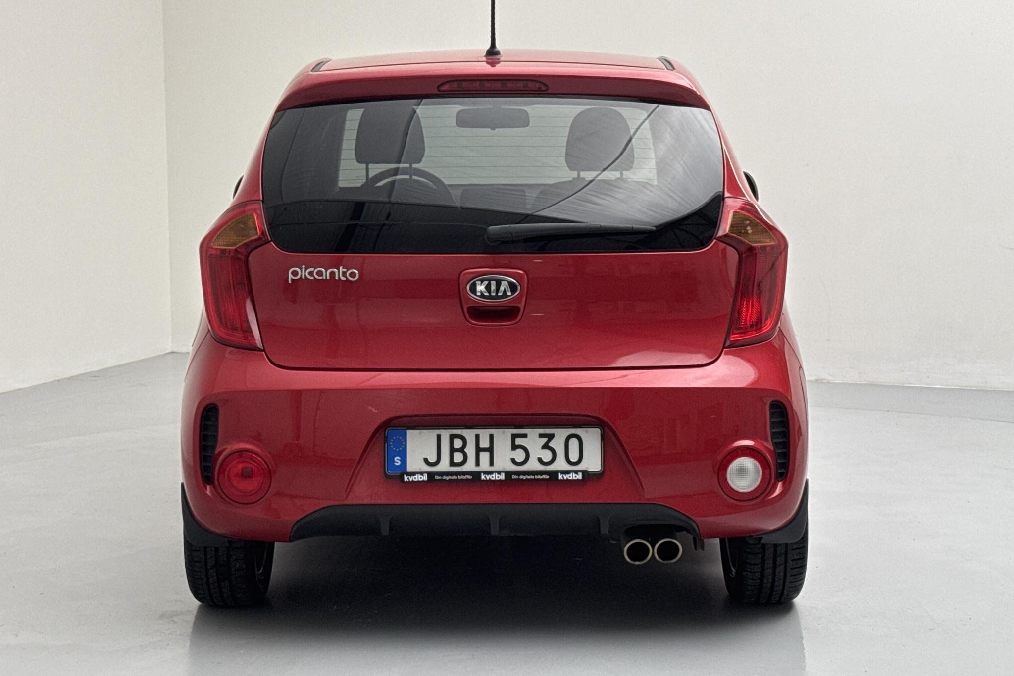 KIA Picanto 1.2 5dr (85hk) - 3 545 mil - Automat - röd - 2016