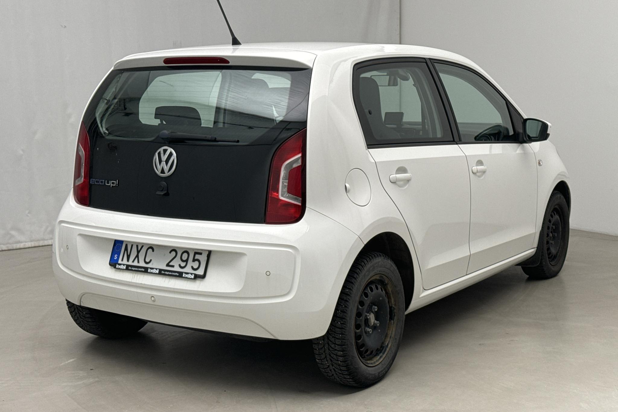 VW up! 1.0 5dr CNG (68hk) - 47 220 km - Manual - white - 2014