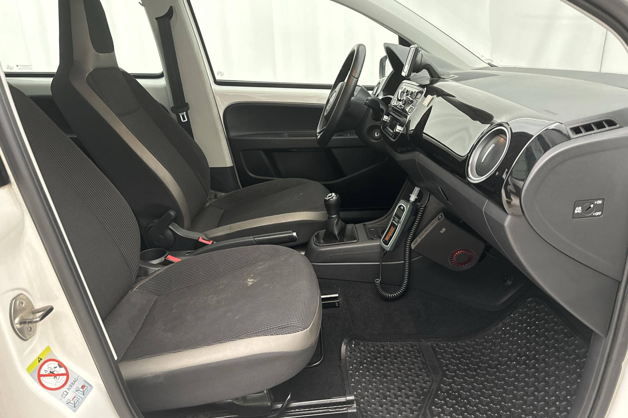 VW up! 1.0 5dr CNG (68hk) - 47 220 km - Manuaalinen - valkoinen - 2014