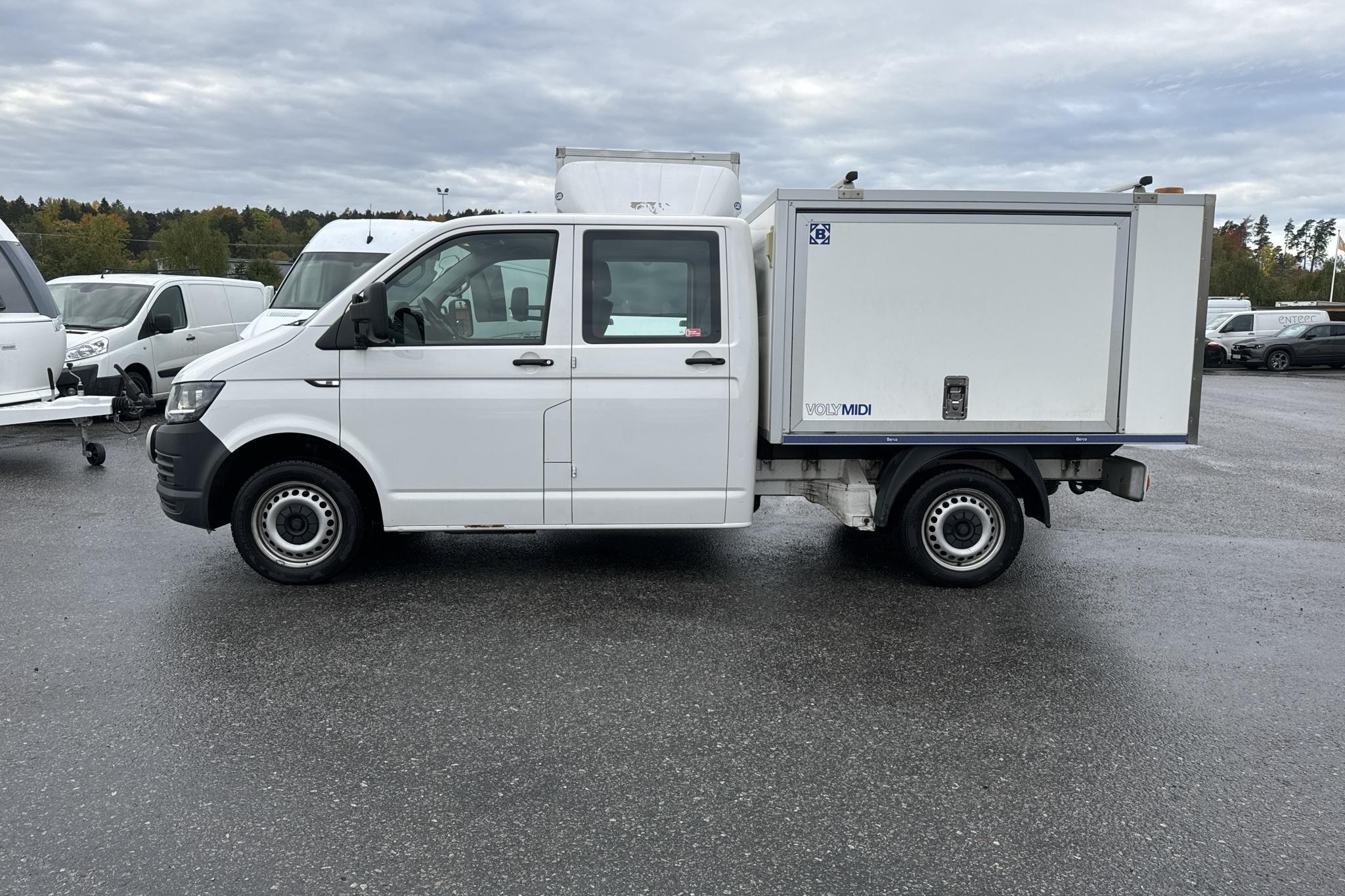 VW Transporter T6 2.0 TDI BMT 4MOTION (150hk) - 74 300 km - Käsitsi - valge - 2018