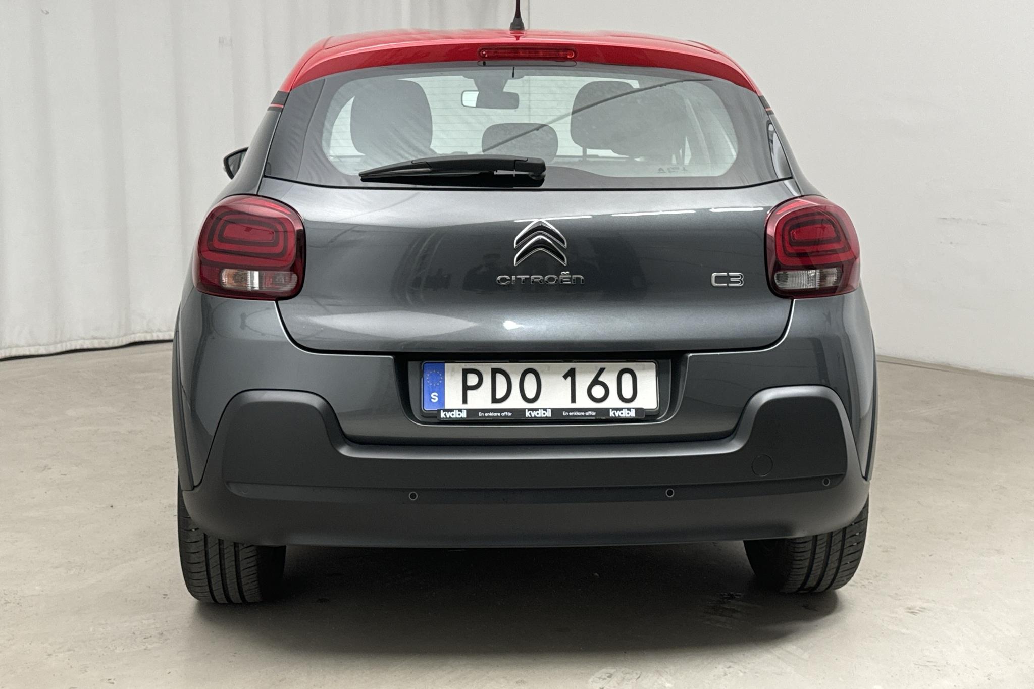 Citroen C3 PureTech (82hk) - 71 380 km - Manuaalinen - harmaa - 2016