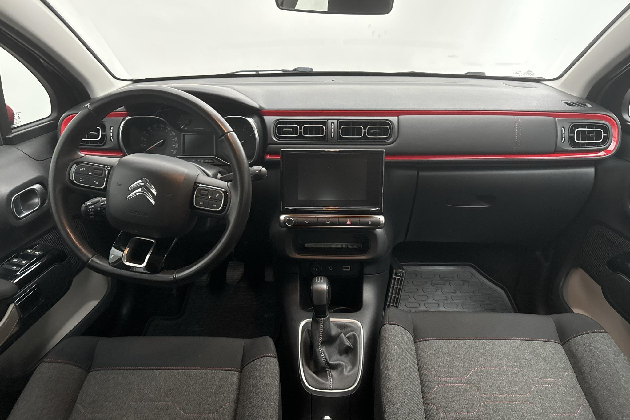 Citroen C3 PureTech (82hk) - 71 380 km - Käsitsi - hall - 2016