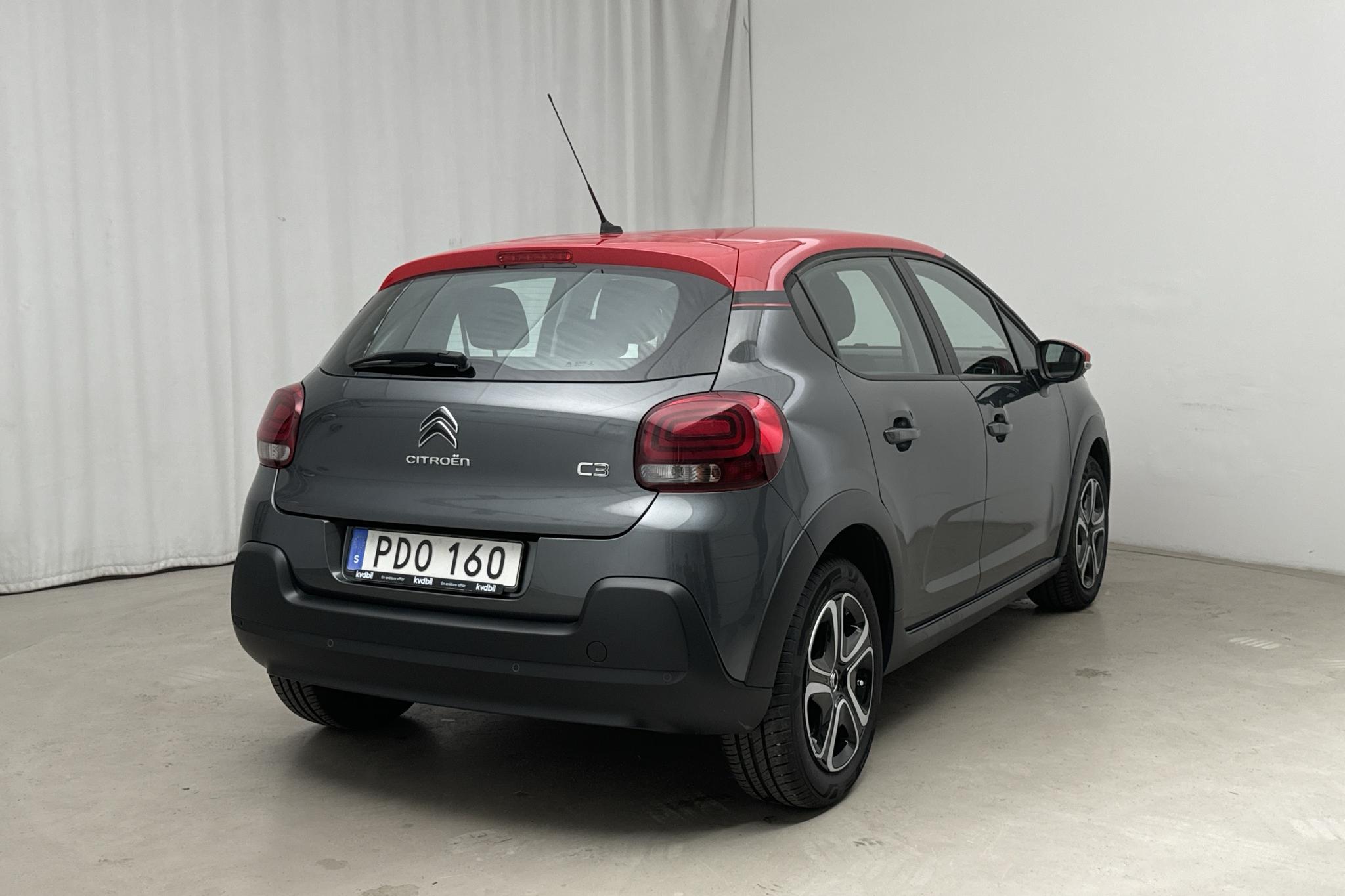 Citroen C3 PureTech (82hk) - 71 380 km - Manualna - szary - 2016