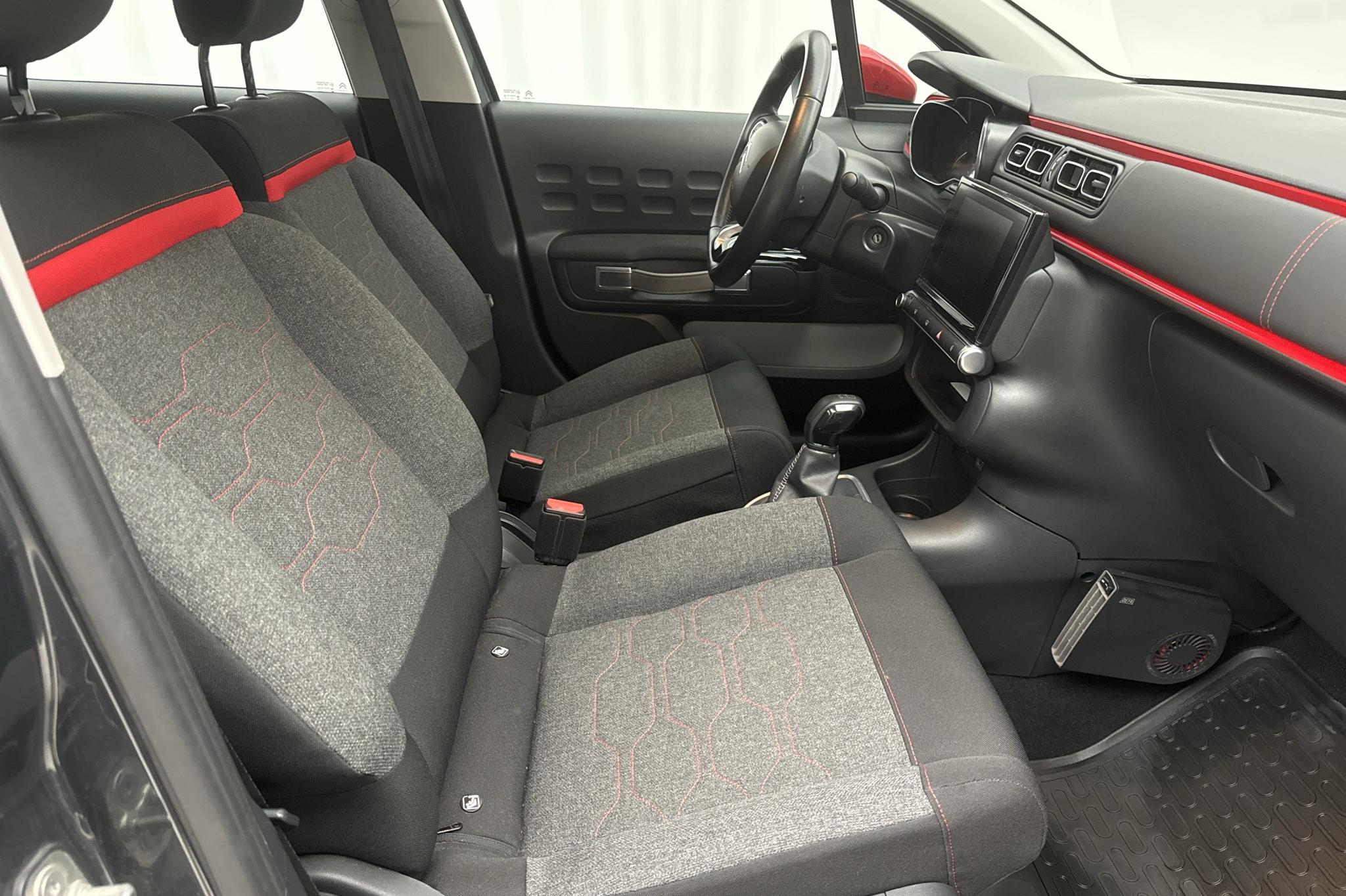 Citroen C3 PureTech (82hk) - 71 380 km - Käsitsi - hall - 2016