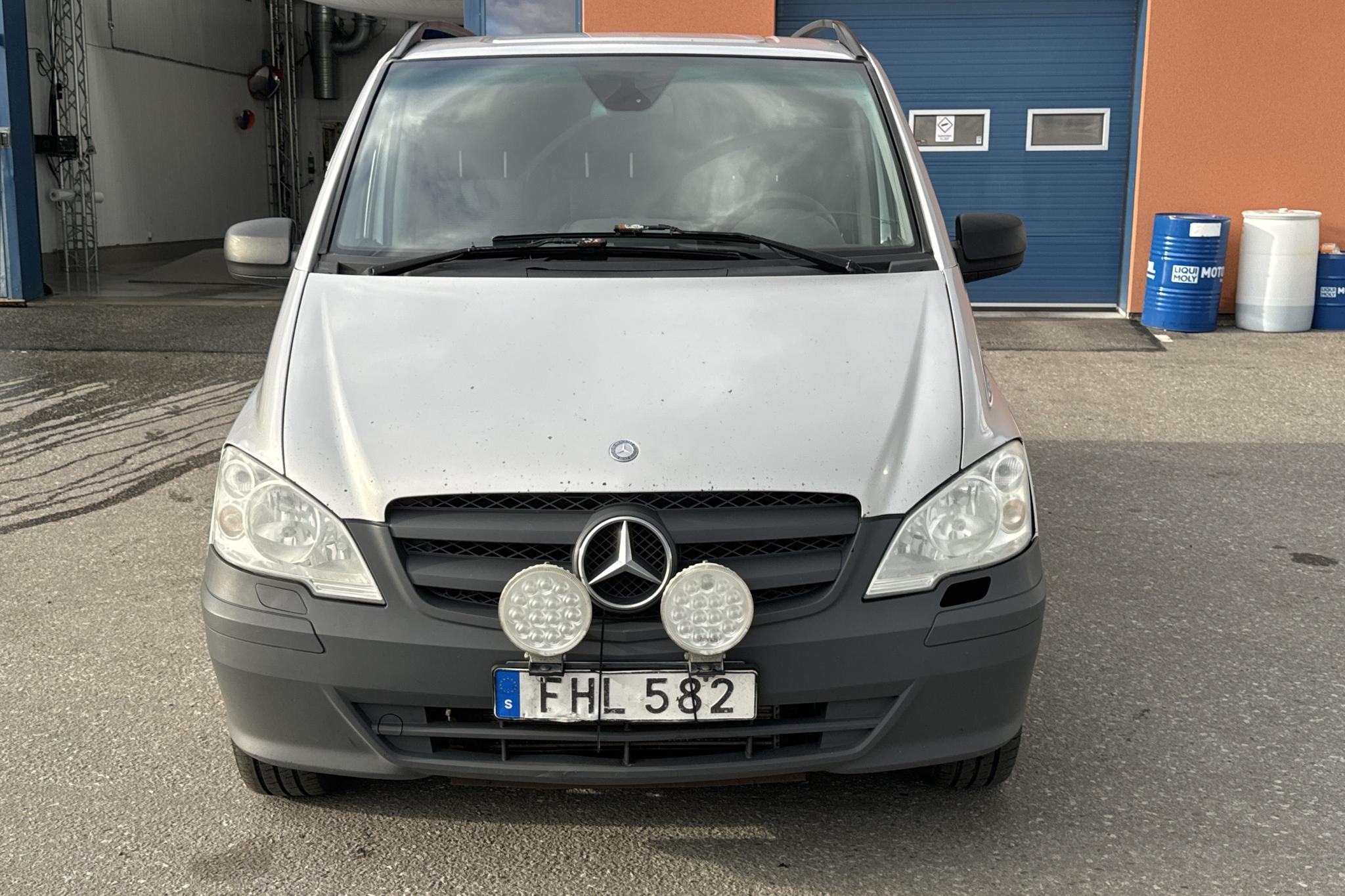 Mercedes Vito 113 CDI 4x4 W639 (136hk) - 383 790 km - Automatic - silver - 2014