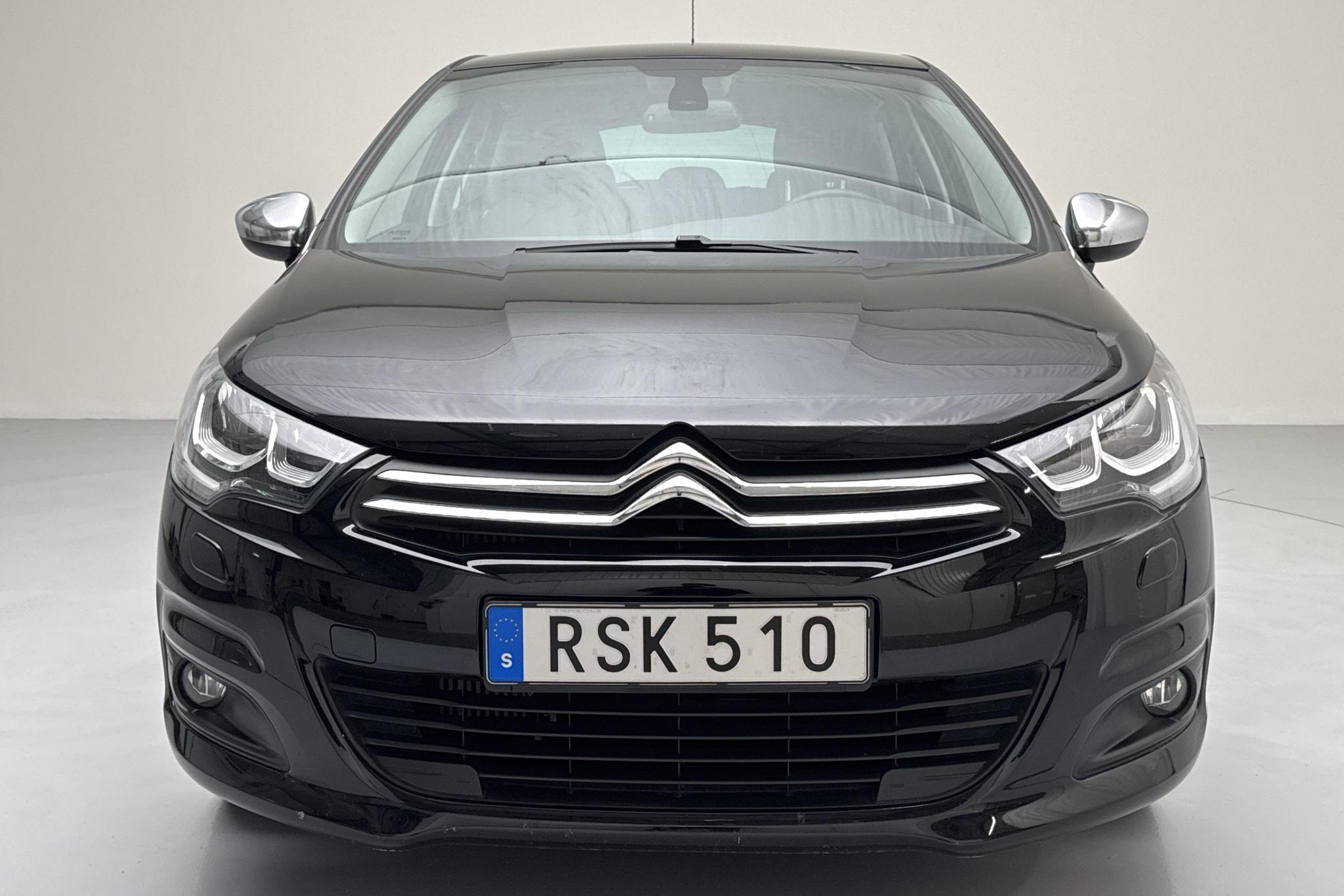 Citroen C4 BlueHDi (120hk) - 17 140 km - Käsitsi - must - 2017