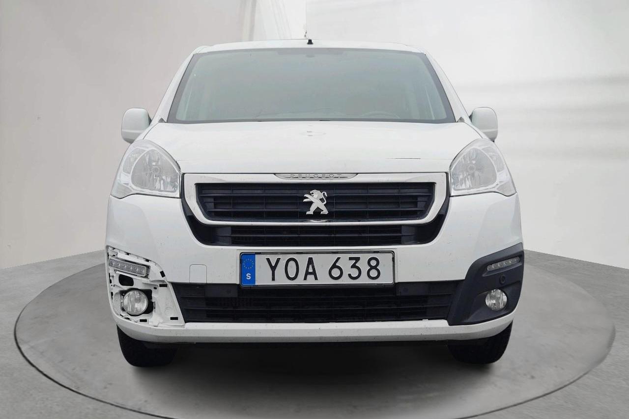 Peugeot Partner 1.6 BlueHDI Skåp (100hk) - 69 640 km - Manual - white - 2017