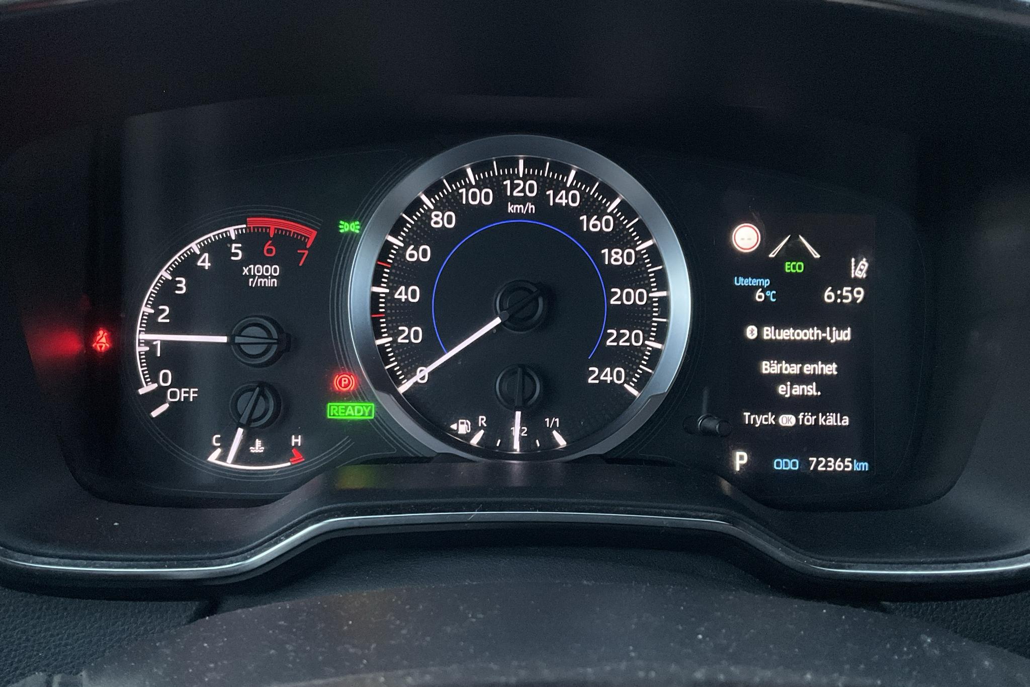 Toyota Corolla 1.8 Hybrid 5dr (122hk) - 72 370 km - Automatyczna - czarny - 2020