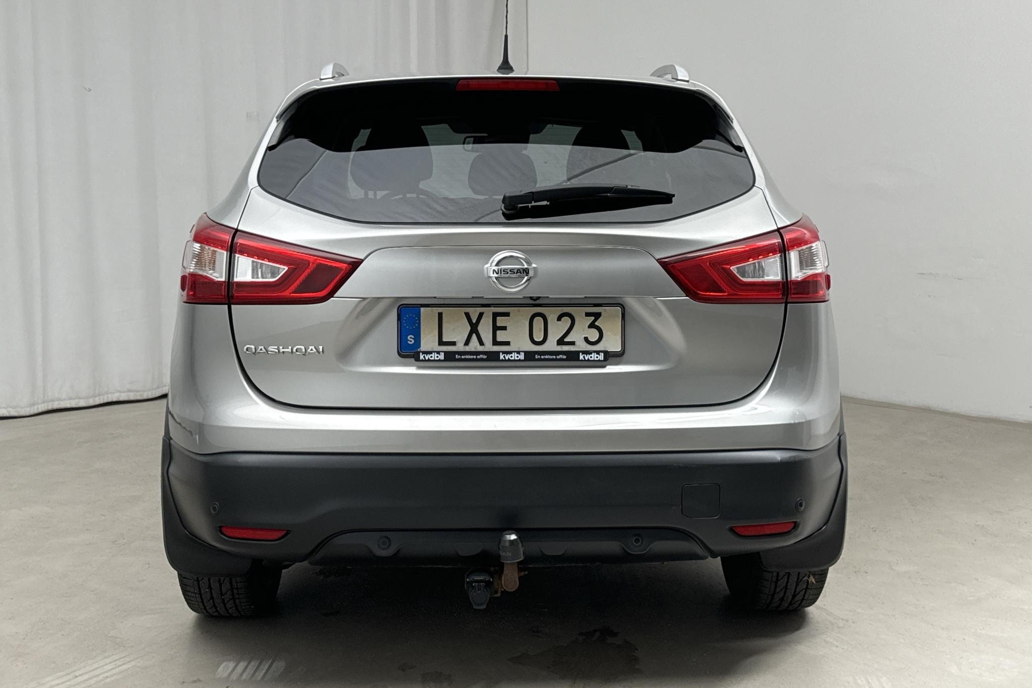 Nissan Qashqai 1.2 (115hk) - 55 560 km - Automaattinen - hopea - 2016