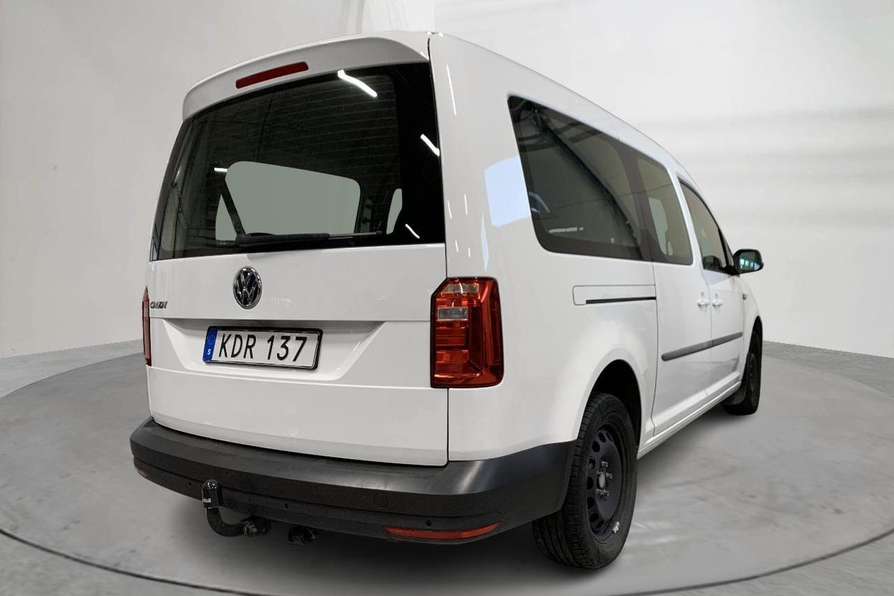 VW Caddy Life Maxi 2.0 TDI (102hk) - 67 930 km - Automatyczna - biały - 2018