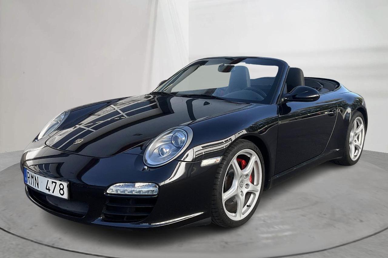 Porsche 911/997 Carrera 3.8 S Cabriolet (385hk) - 53 080 km - Automatic - black - 2009