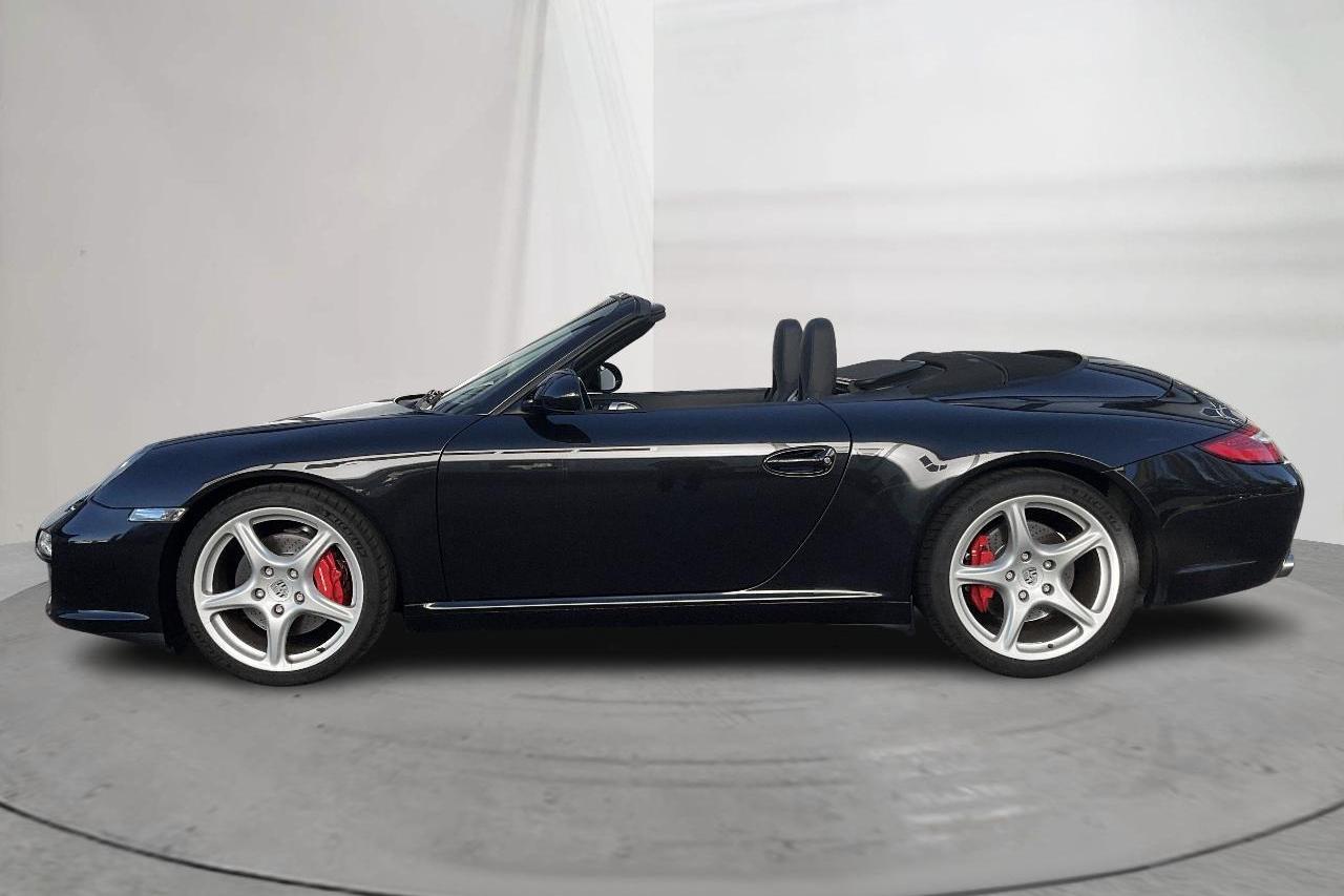 Porsche 911/997 Carrera 3.8 S Cabriolet (385hk) - 53 080 km - Automaattinen - musta - 2009