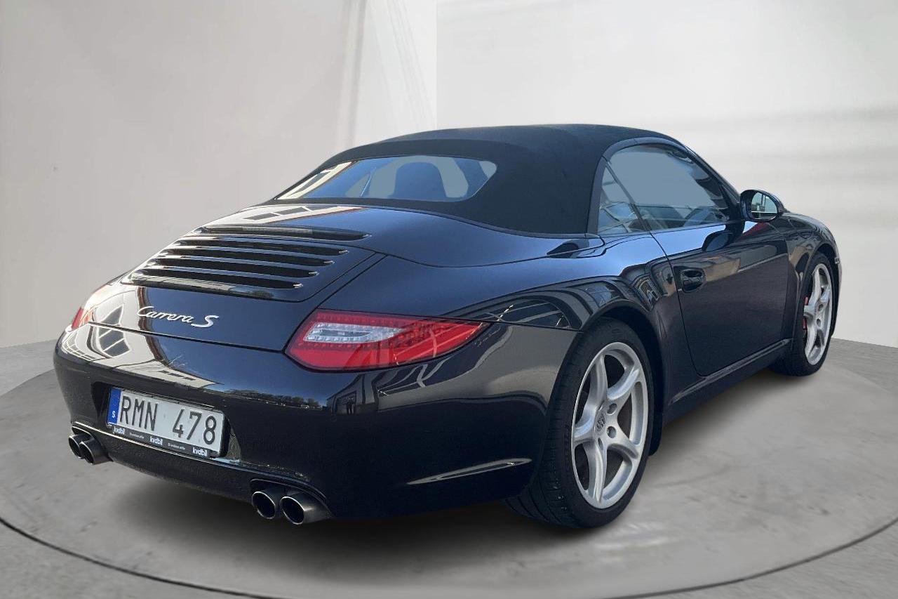 Porsche 911/997 Carrera 3.8 S Cabriolet (385hk) - 5 308 mil - Automat - svart - 2009