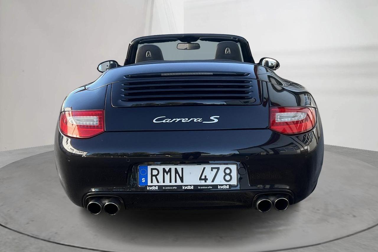 Porsche 911/997 Carrera 3.8 S Cabriolet (385hk) - 53 080 km - Automatic - black - 2009