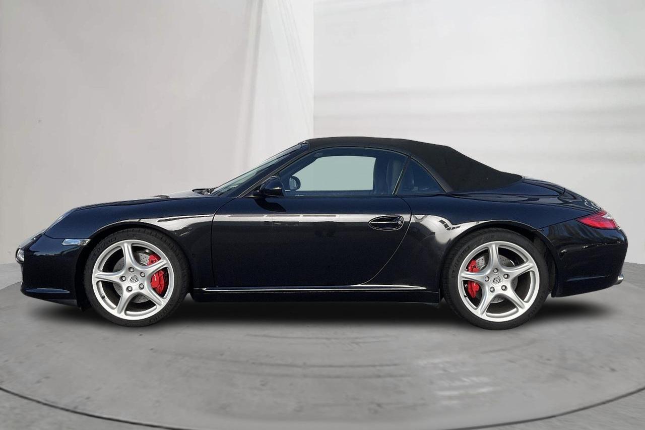 Porsche 911/997 Carrera 3.8 S Cabriolet (385hk) - 53 080 km - Automaattinen - musta - 2009