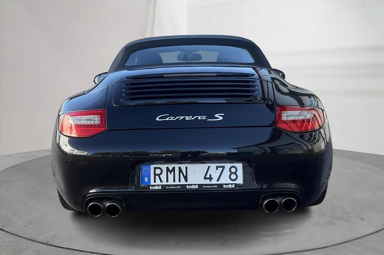 Porsche 911/997 Carrera 3.8 S Cabriolet (385hk) - 53 080 km - Automaattinen - musta - 2009