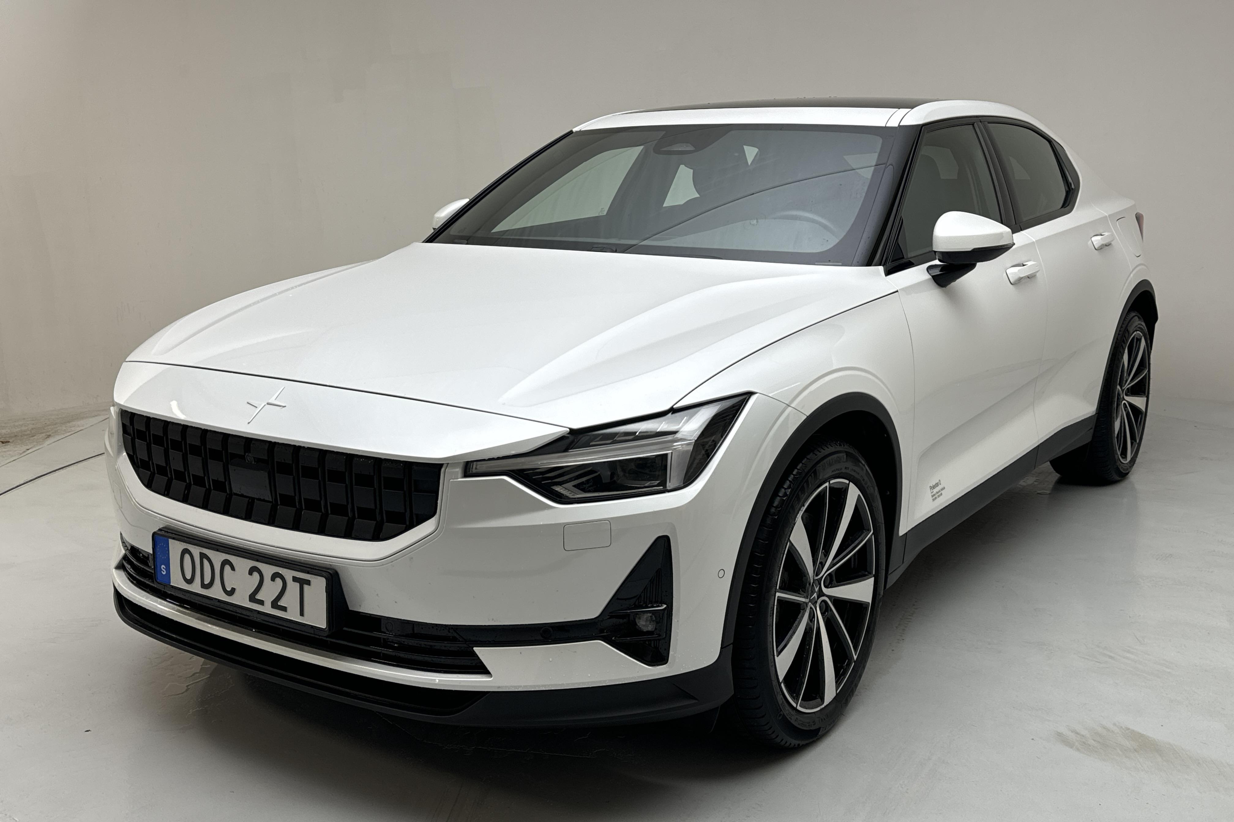 Polestar 2 Long range Dual motor (408hk) - 77 230 km - Automaattinen - valkoinen - 2021