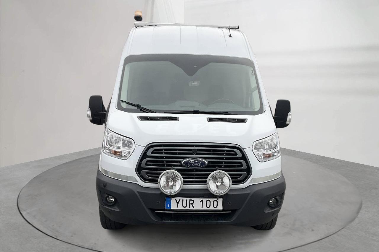 Ford Transit 350 2.0 TDCi AWD Skåp (130hk) - 87 930 km - Manualna - biały - 2018