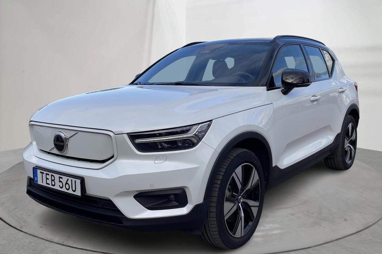 Volvo XC40 P8 Recharge Twin AWD (408hk) - 50 750 km - Automatic - white - 2021