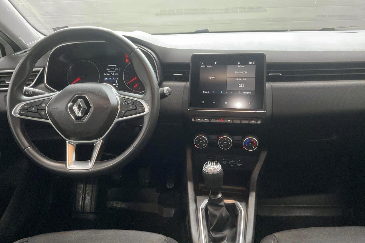 Renault Clio V 1.5 dCi 5dr (115hk) - 108 280 km - Käsitsi - valge - 2020