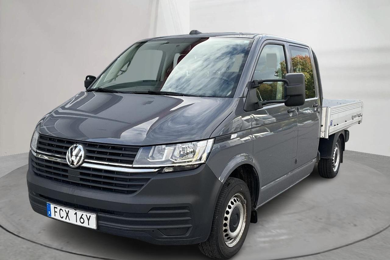 VW Transporter Pickup T6.1 TDI (110hk) - 6 197 mil - Manuell - grå - 2021