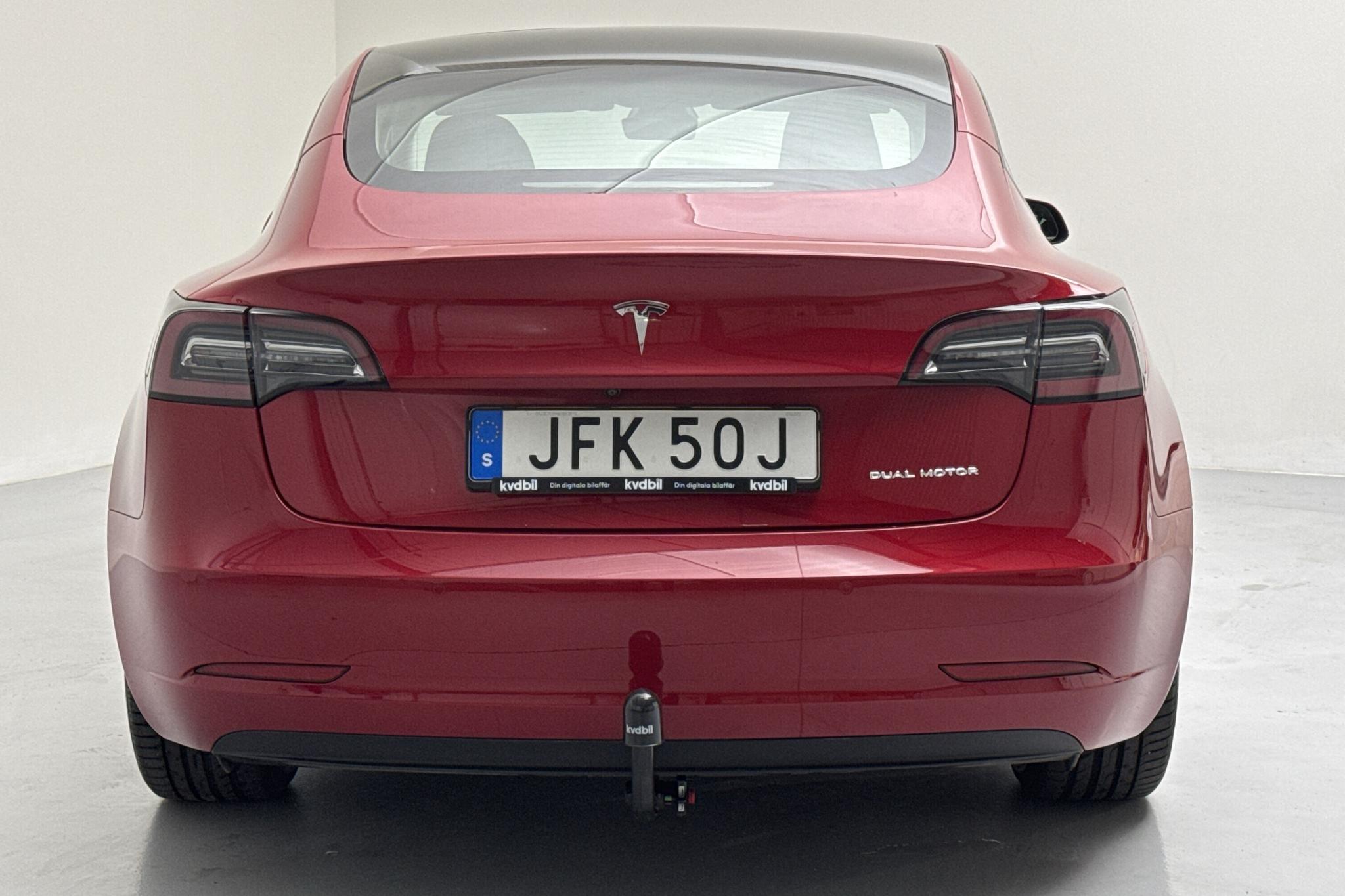 Tesla Model 3 Long Range Dual Motor AWD - 102 310 km - Automatyczna - czerwony - 2021