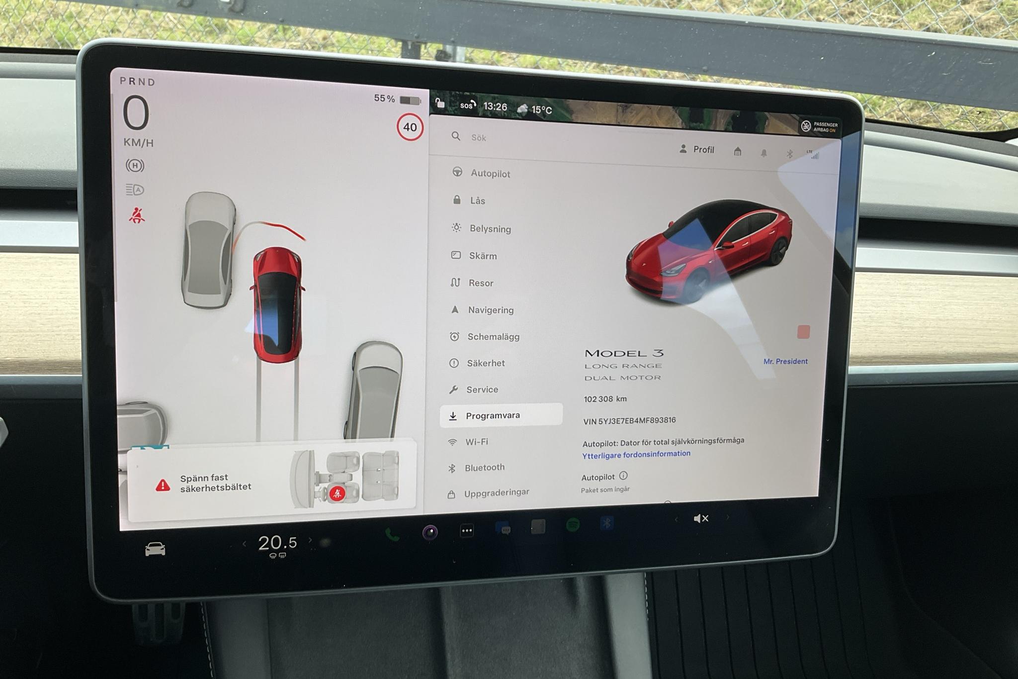 Tesla Model 3 Long Range Dual Motor AWD - 102 310 km - Automaattinen - punainen - 2021