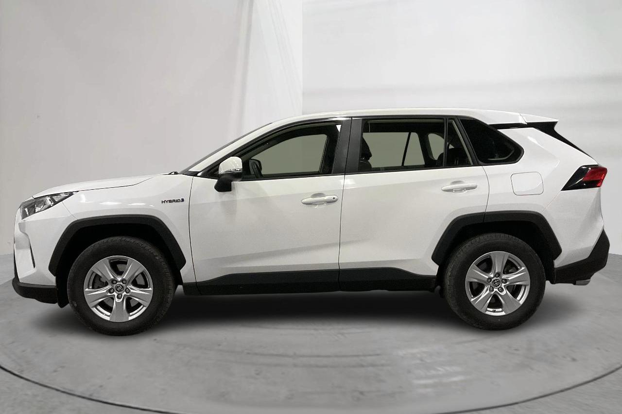 Toyota RAV4 2.5 HSD AWD (222hk) - 5 146 mil - Automat - vit - 2021