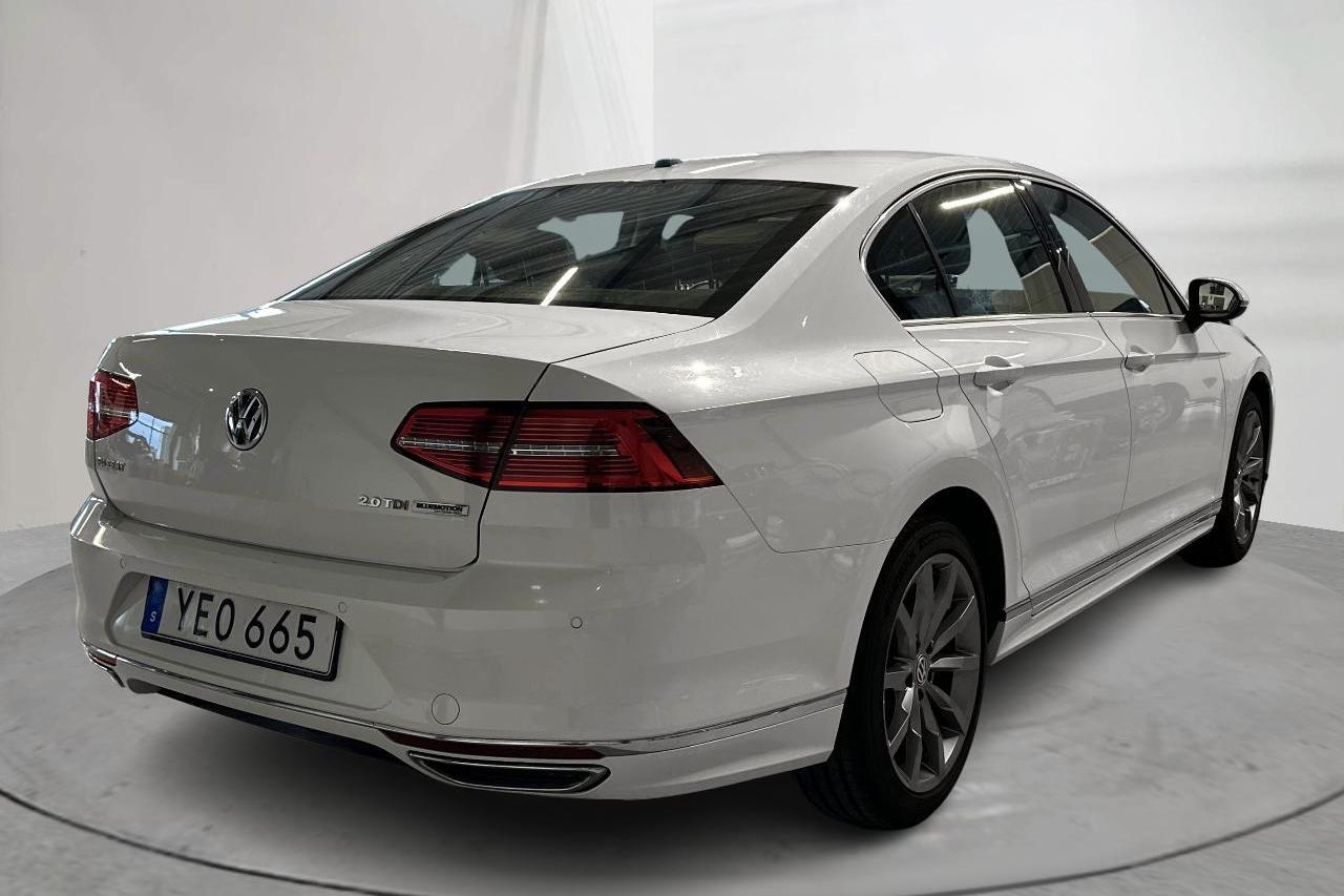 VW Passat 2.0 TDI (190hk) - 138 460 km - Automatyczna - biały - 2017