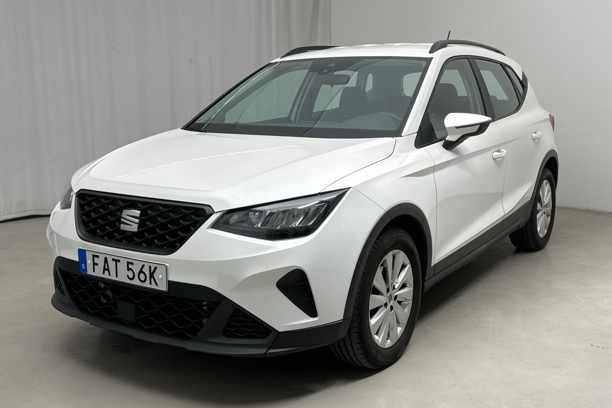 Seat Arona 1.0 TSI (110hk) - 108 830 km - Automaattinen - valkoinen - 2023