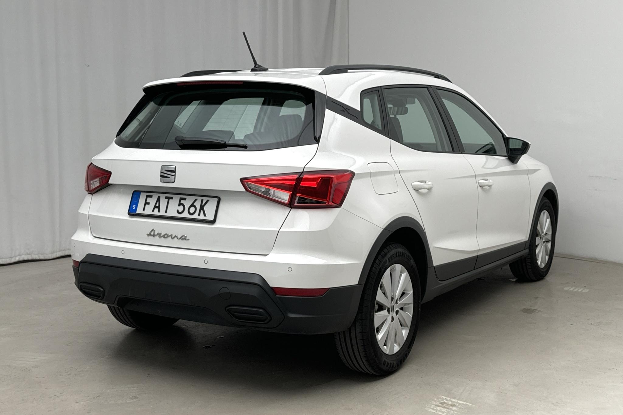 Seat Arona 1.0 TSI (110hk) - 108 830 km - Automaattinen - valkoinen - 2023