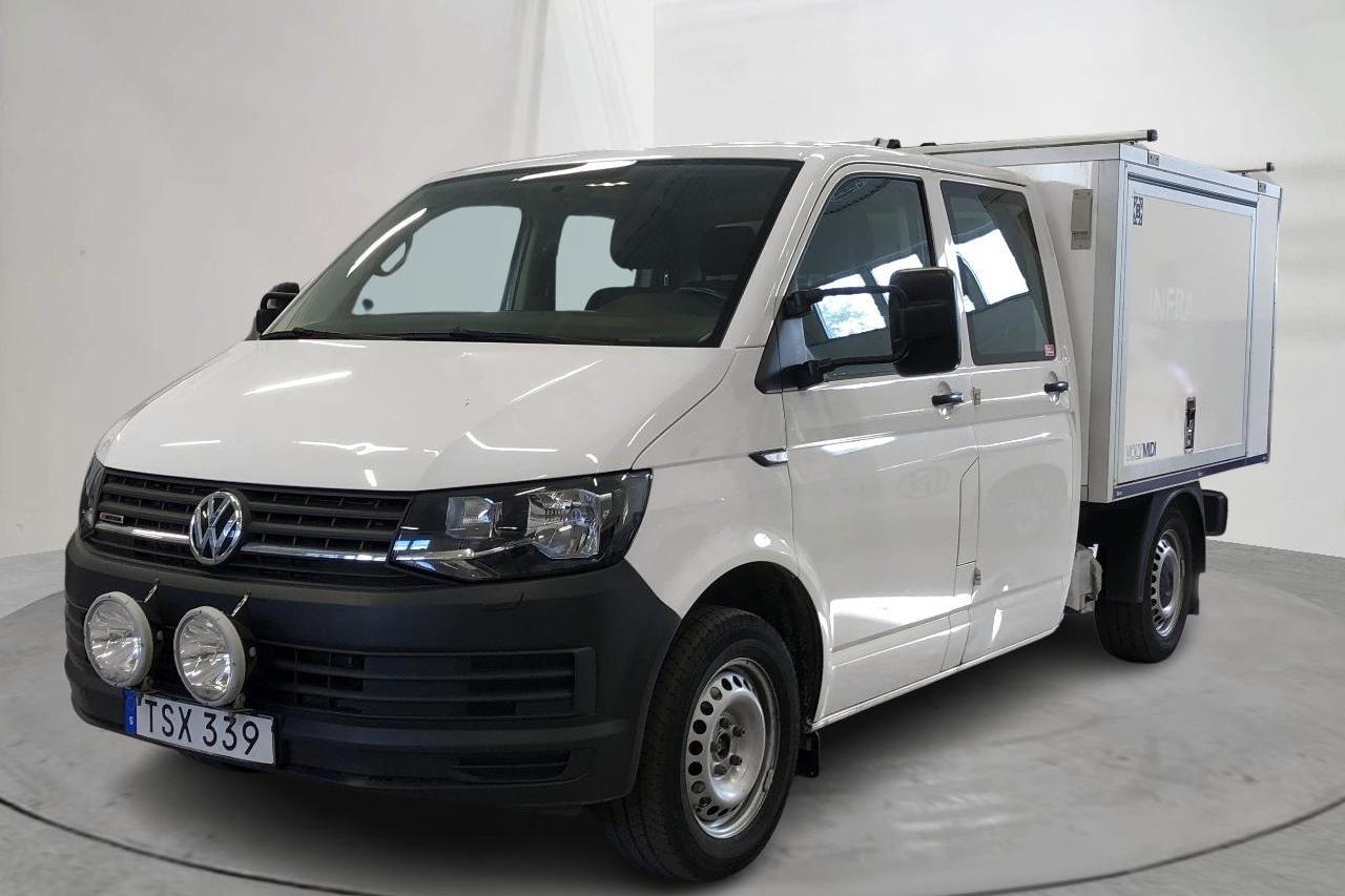 VW Transporter T6 2.0 TDI BMT 4MOTION (150hk) - 141 270 km - Käsitsi - valge - 2018